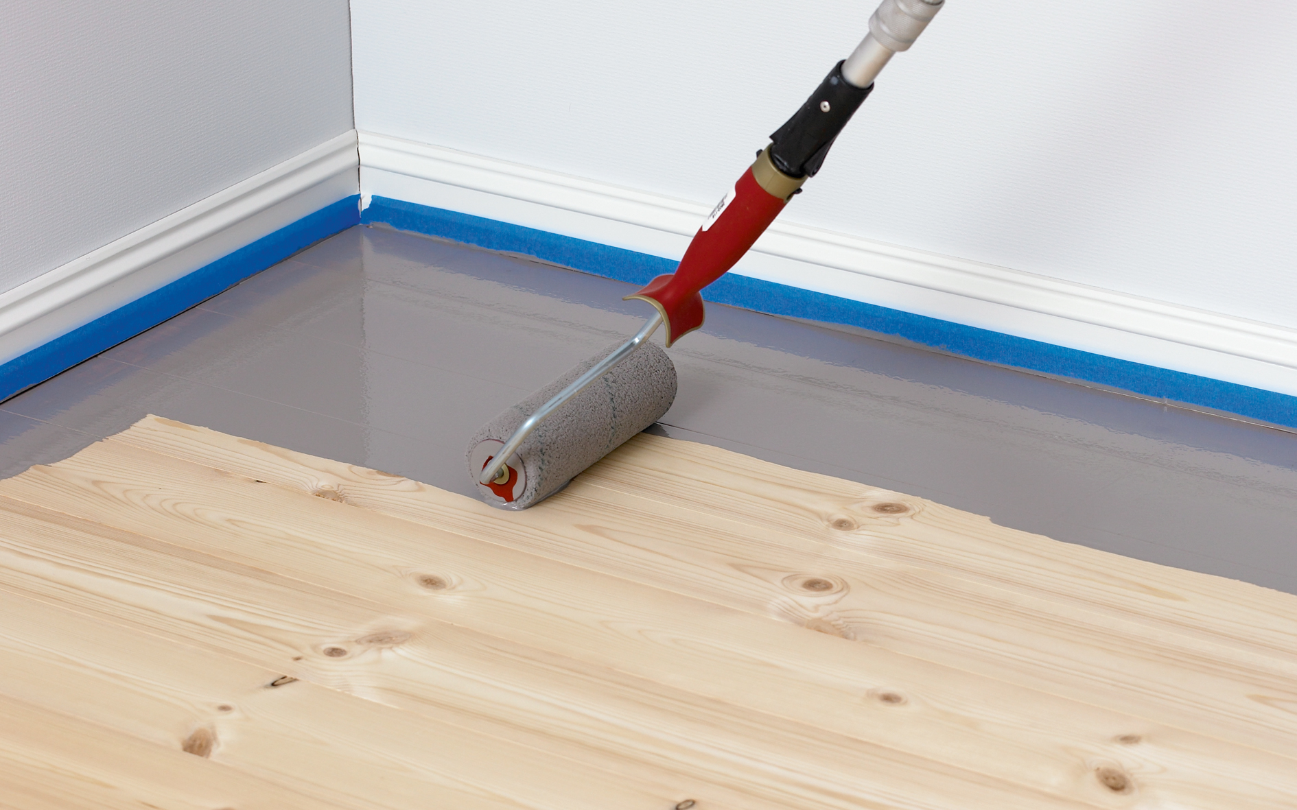 Forny tregulvet med farget olje