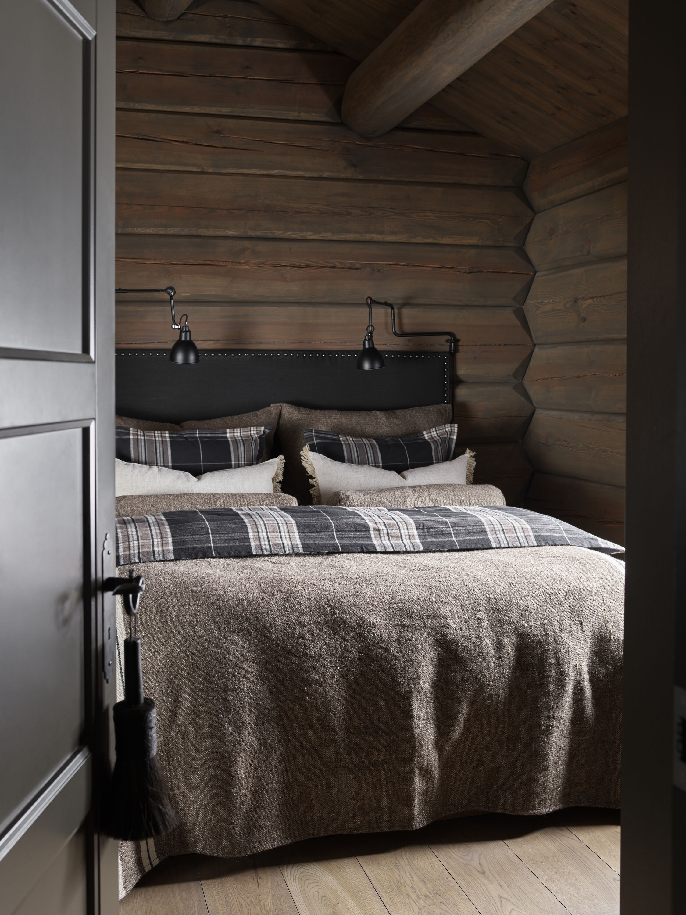 Nydelig oppredd seng