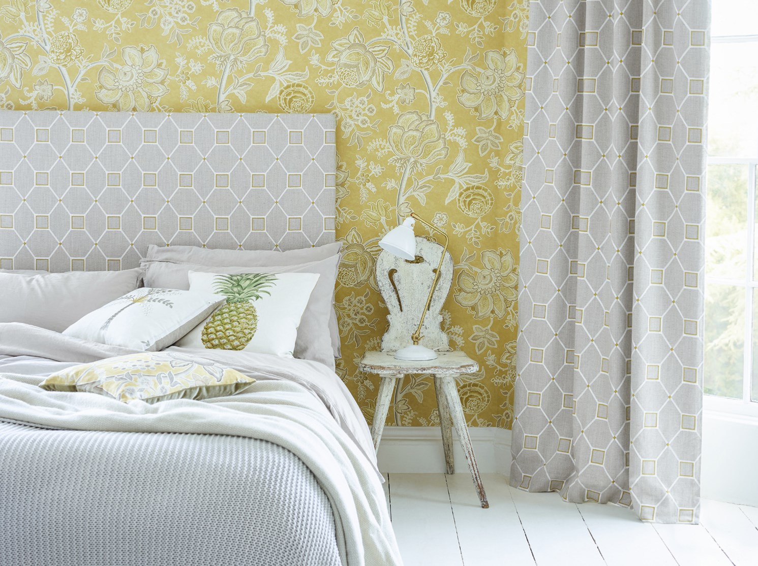 Stort mønster i lite rom