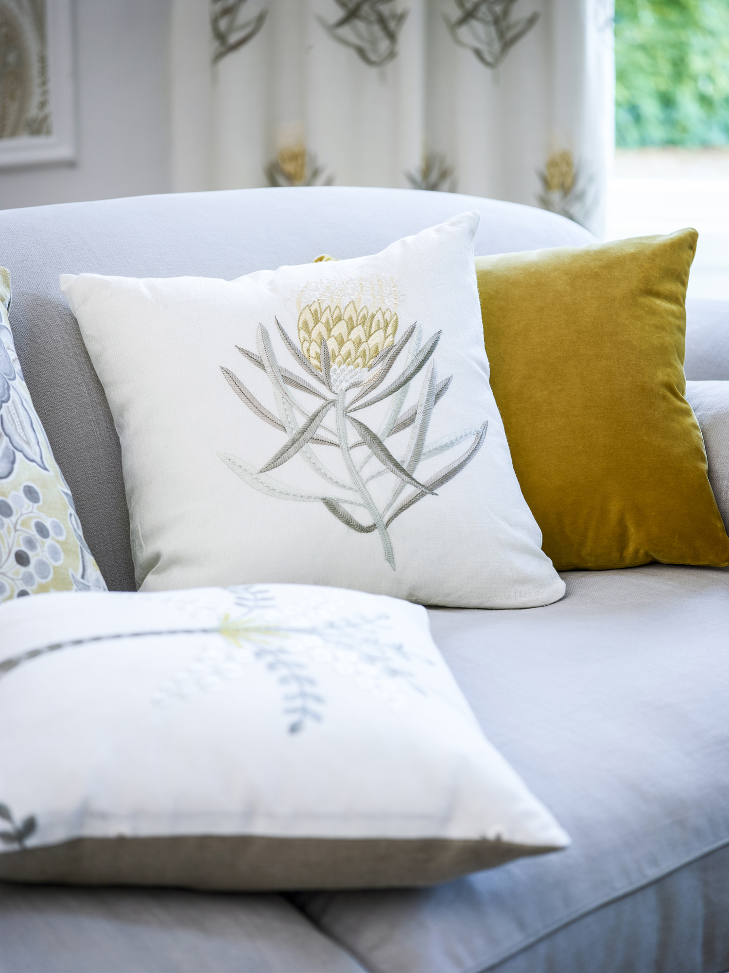 Puter med blomstermotiv