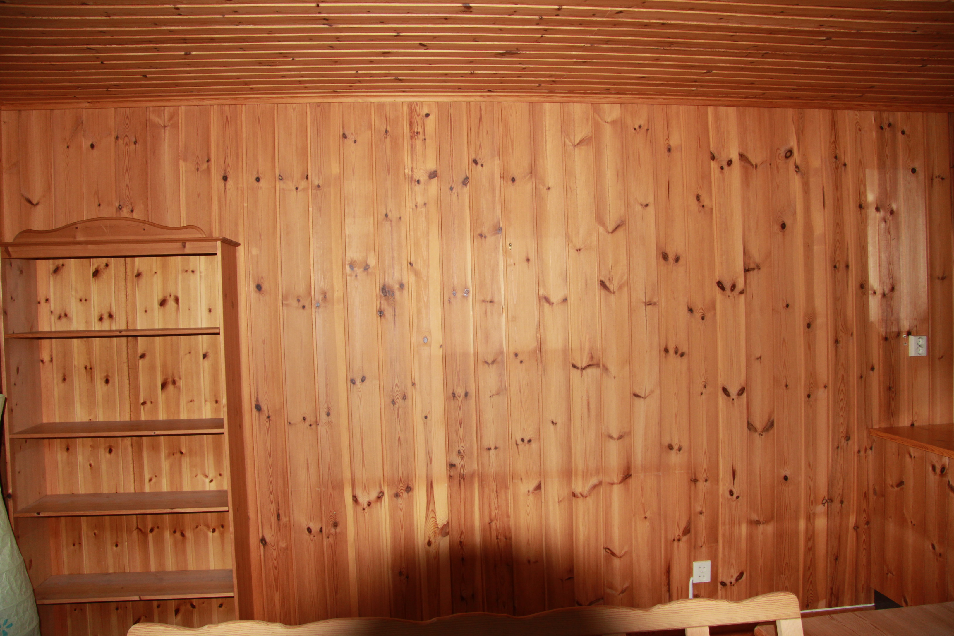 Få bort skille etter veggpynt?