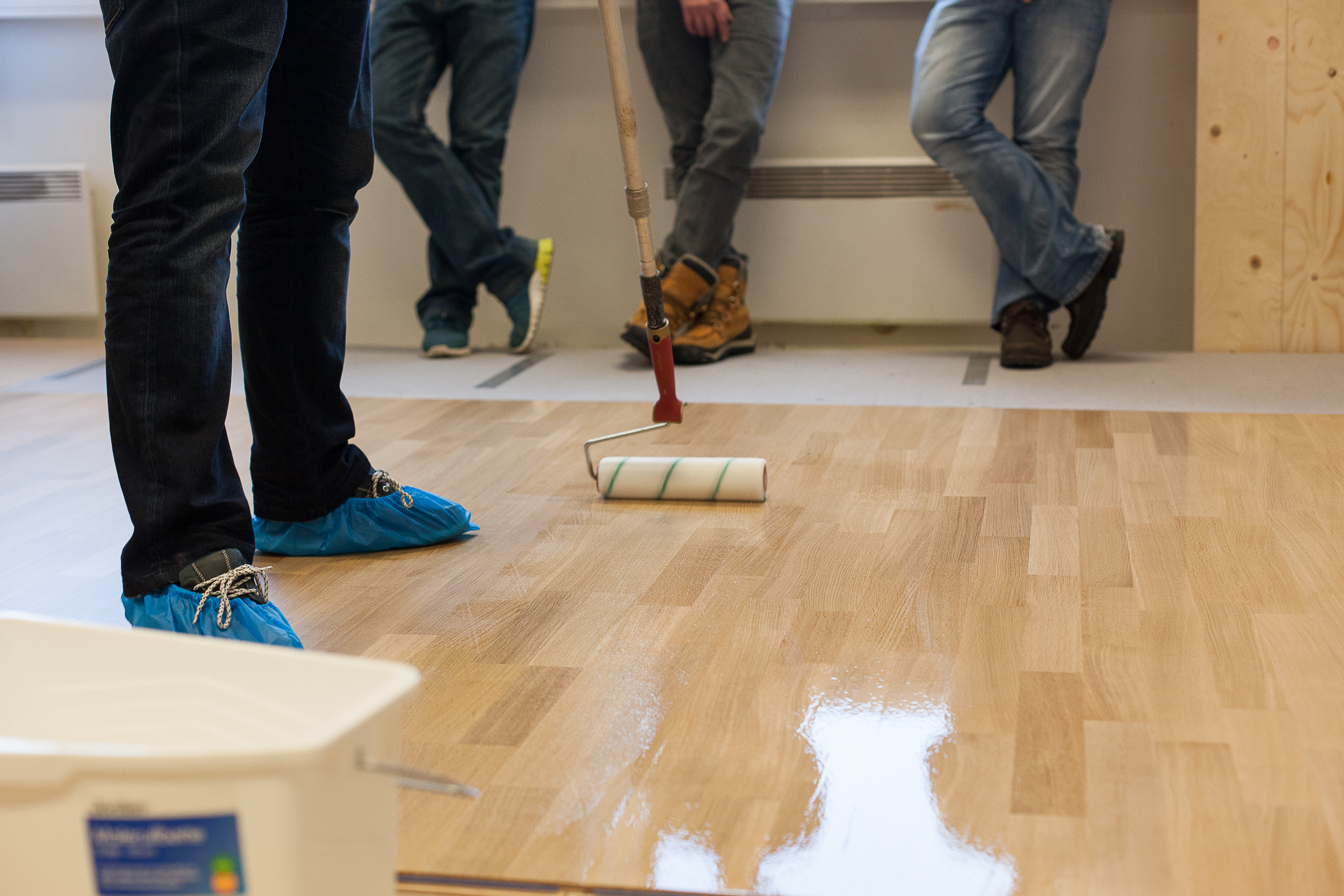 Spesiallakken fra Scanox må til for at UV-påvirkningen skal fungere.