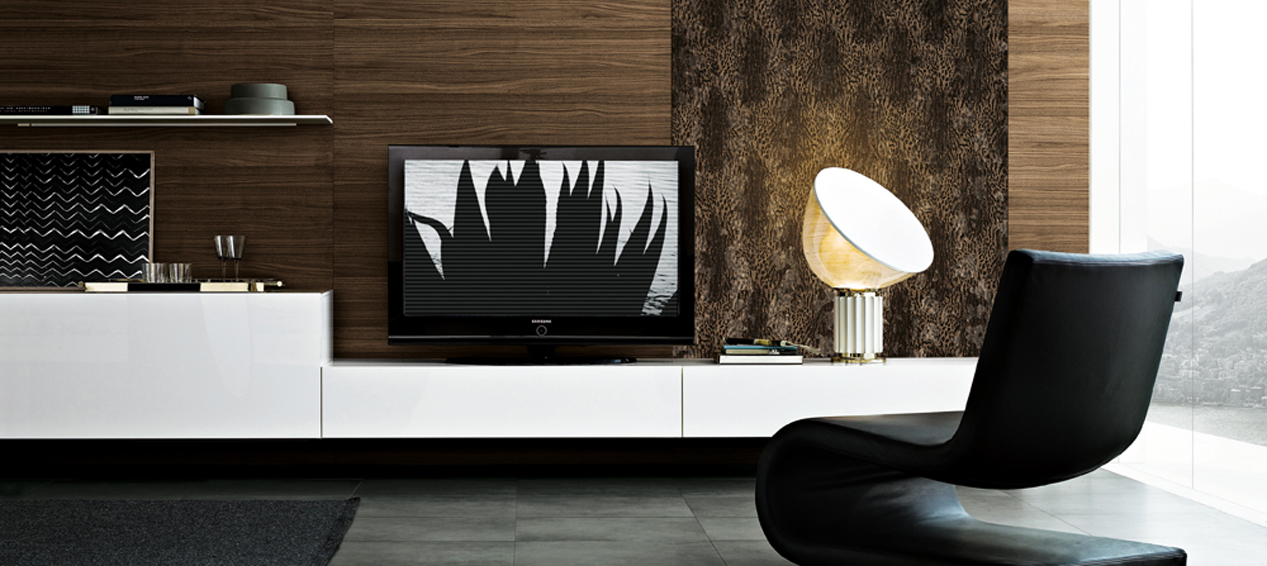 Spennende interiør med designplater