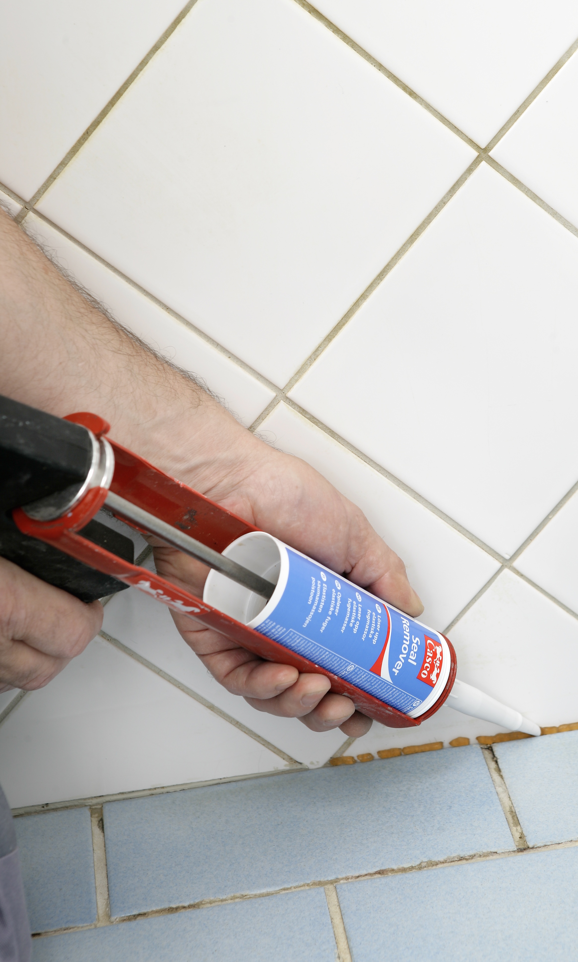 Med SealRemover blir du kvitt rester av gammelt silikon.