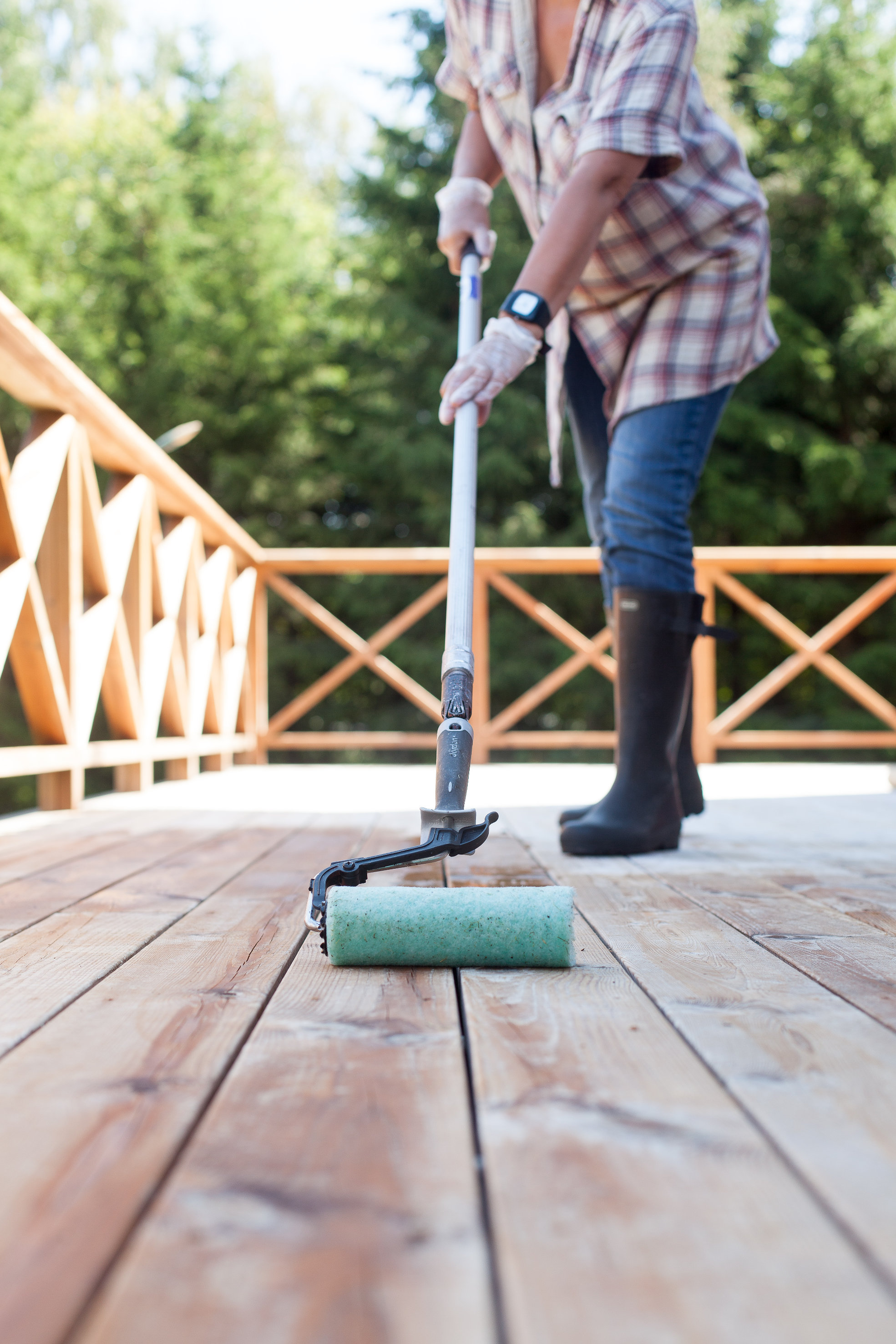 Behandlingen utføres i to trinn, med en mindre gjenbehandling året etter. Foto: Kristian Owren/ifi.no