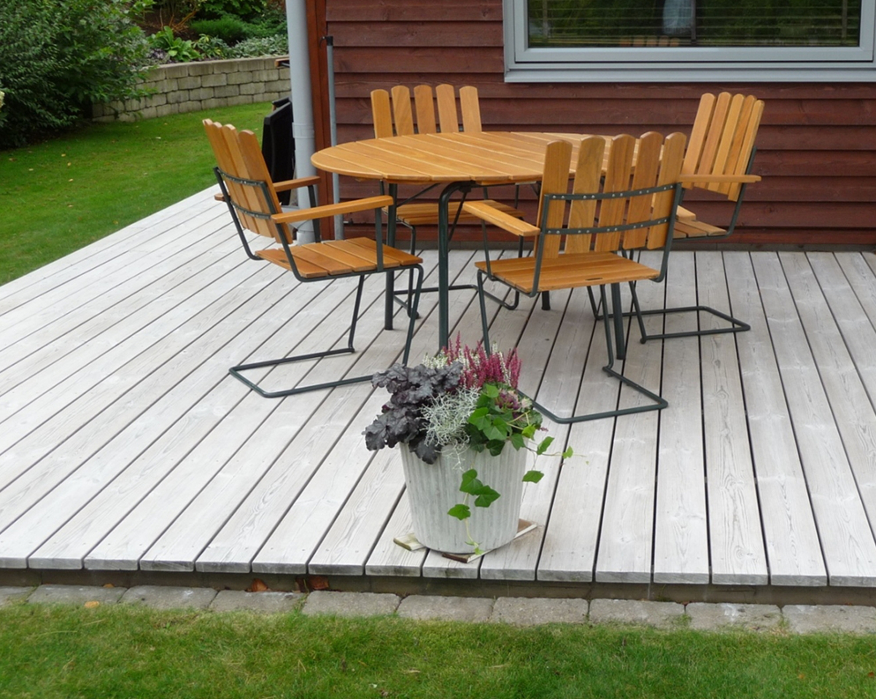 Grånet og nærmest vedlikeholdsfri