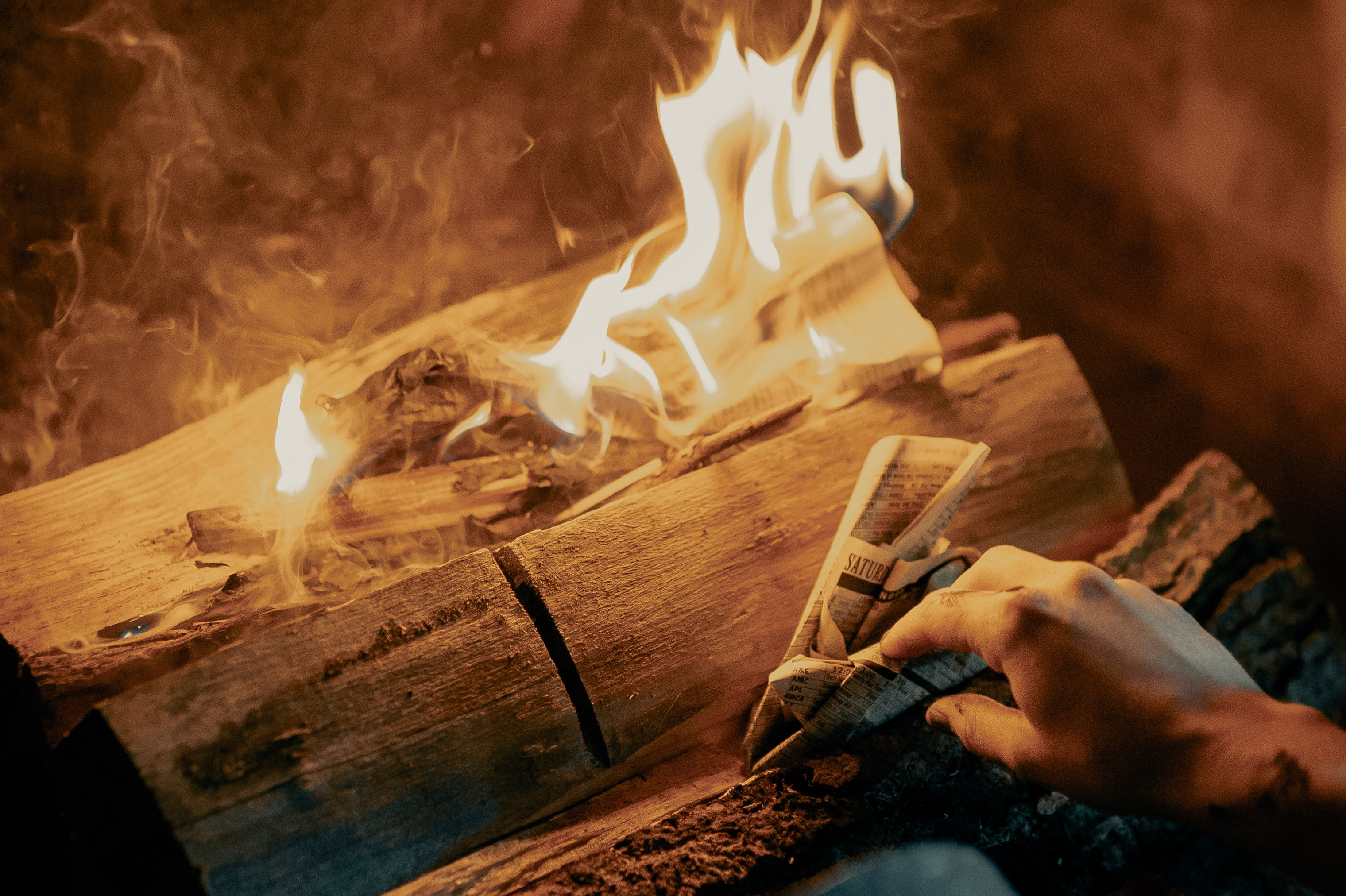 Kald hytte, varm peis, unngå sprengfyring