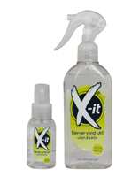 <b>SPRAY BORT:</b> Det tok 10 år med forskning. «X-it» er en spray som tar livet av vond lukt uten selv å lukte. – Sprayen inneholder null prosent parfyme og parabener, sier Inger Løvaas hos Krefting.