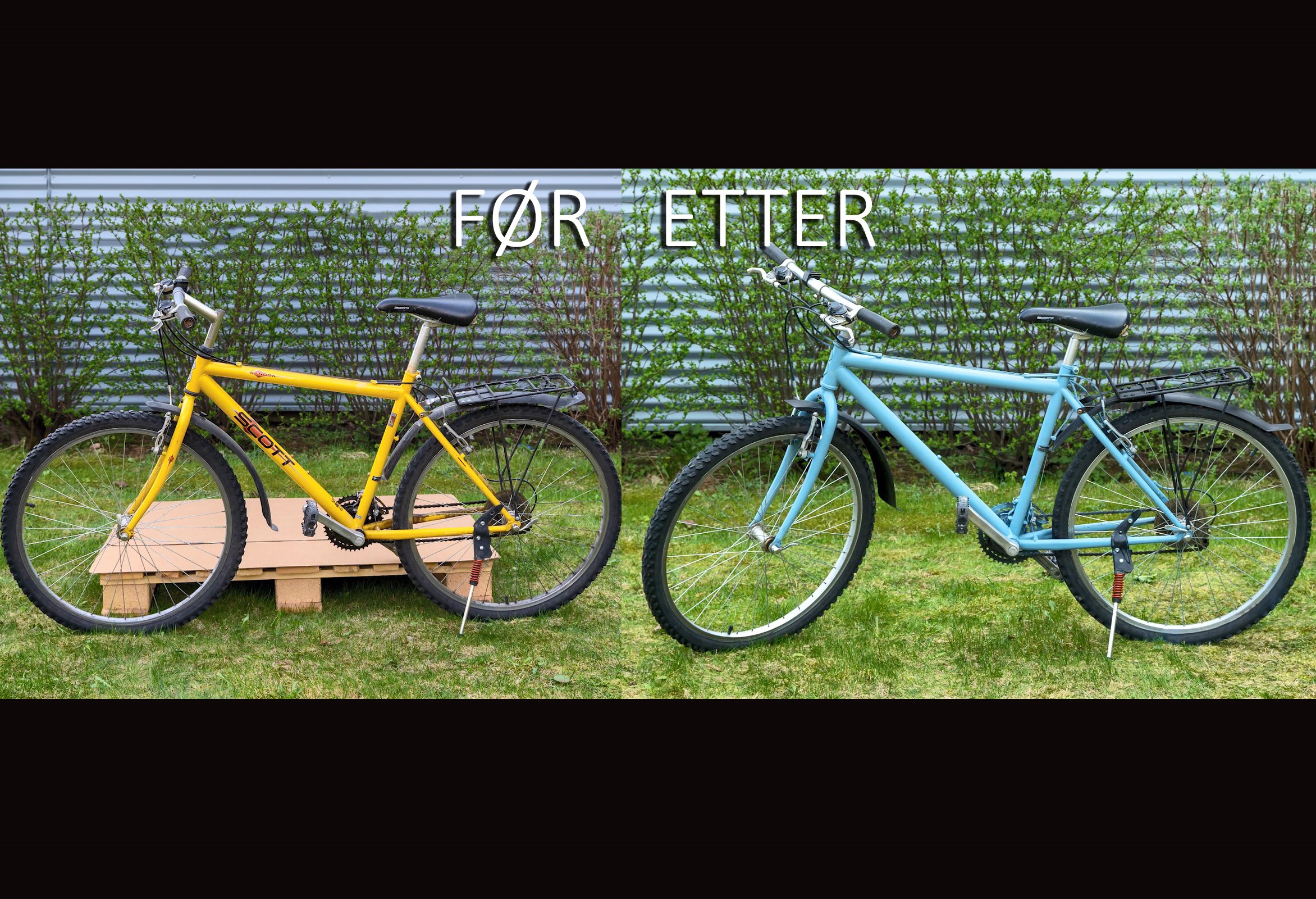 Slik lakkerer du sykkelen på 1-2-3