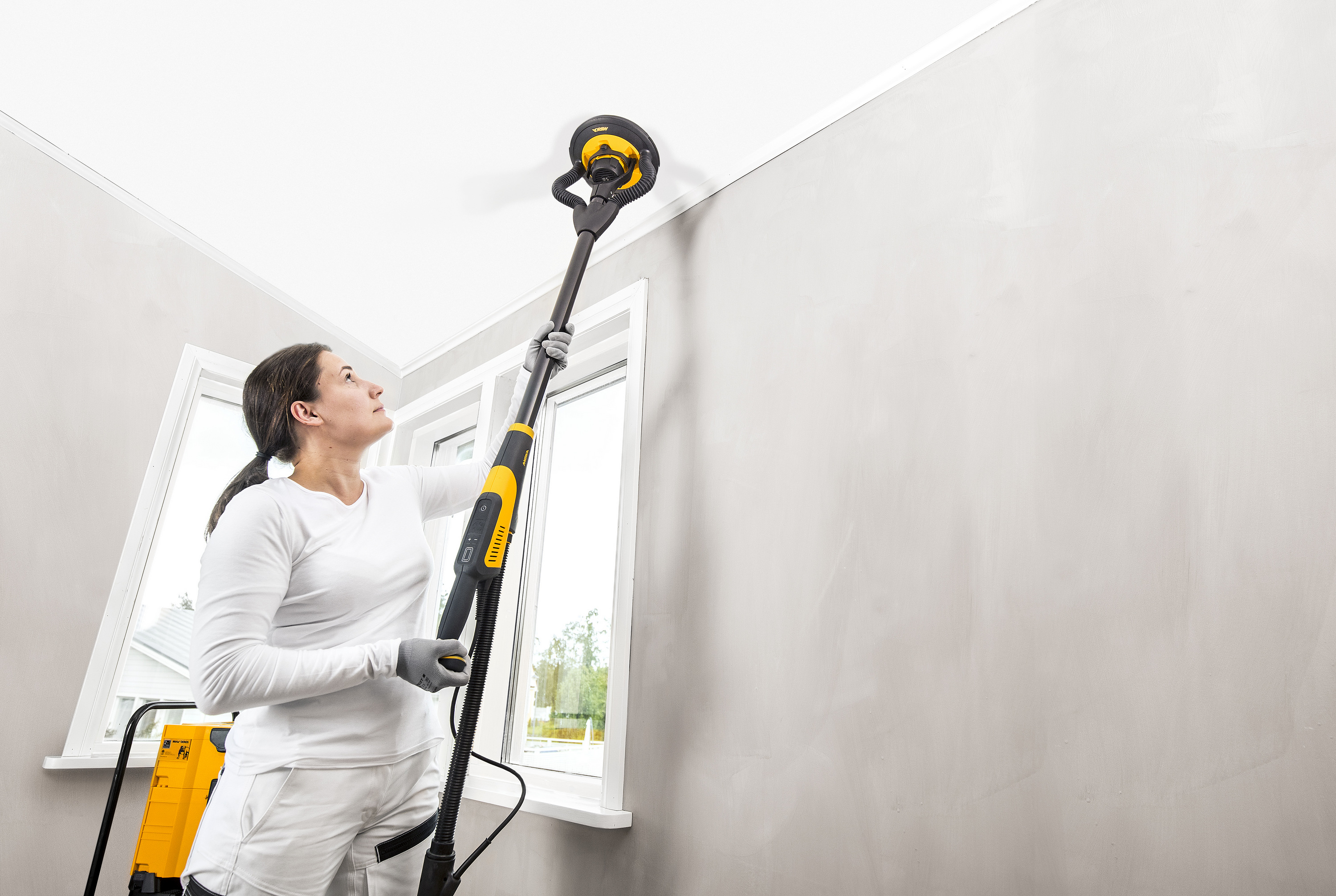 Enkel sliping av tak og vegger