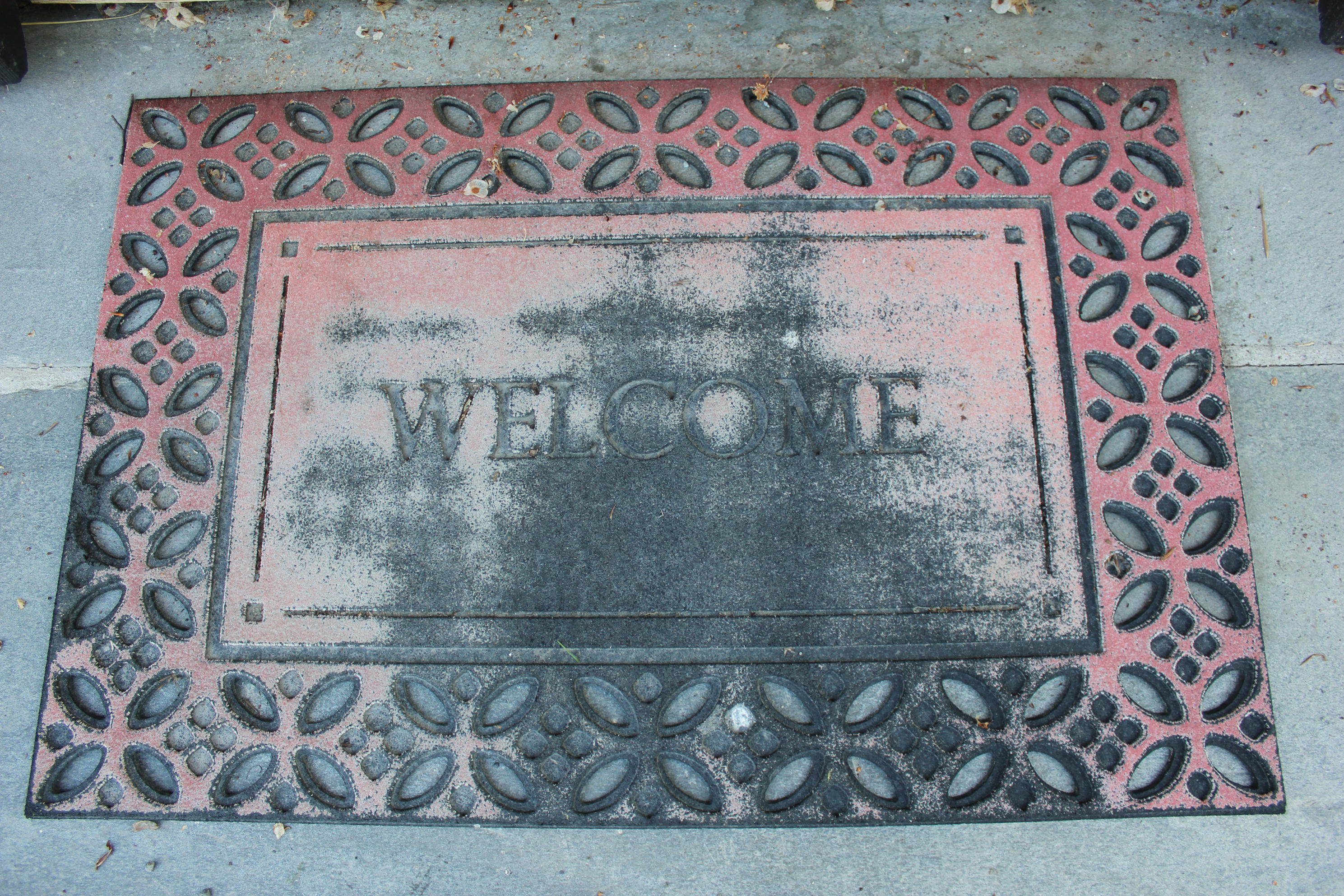 Tid for å skifte dørmatte