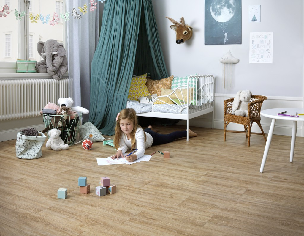 Vinylgulv på barnerommet