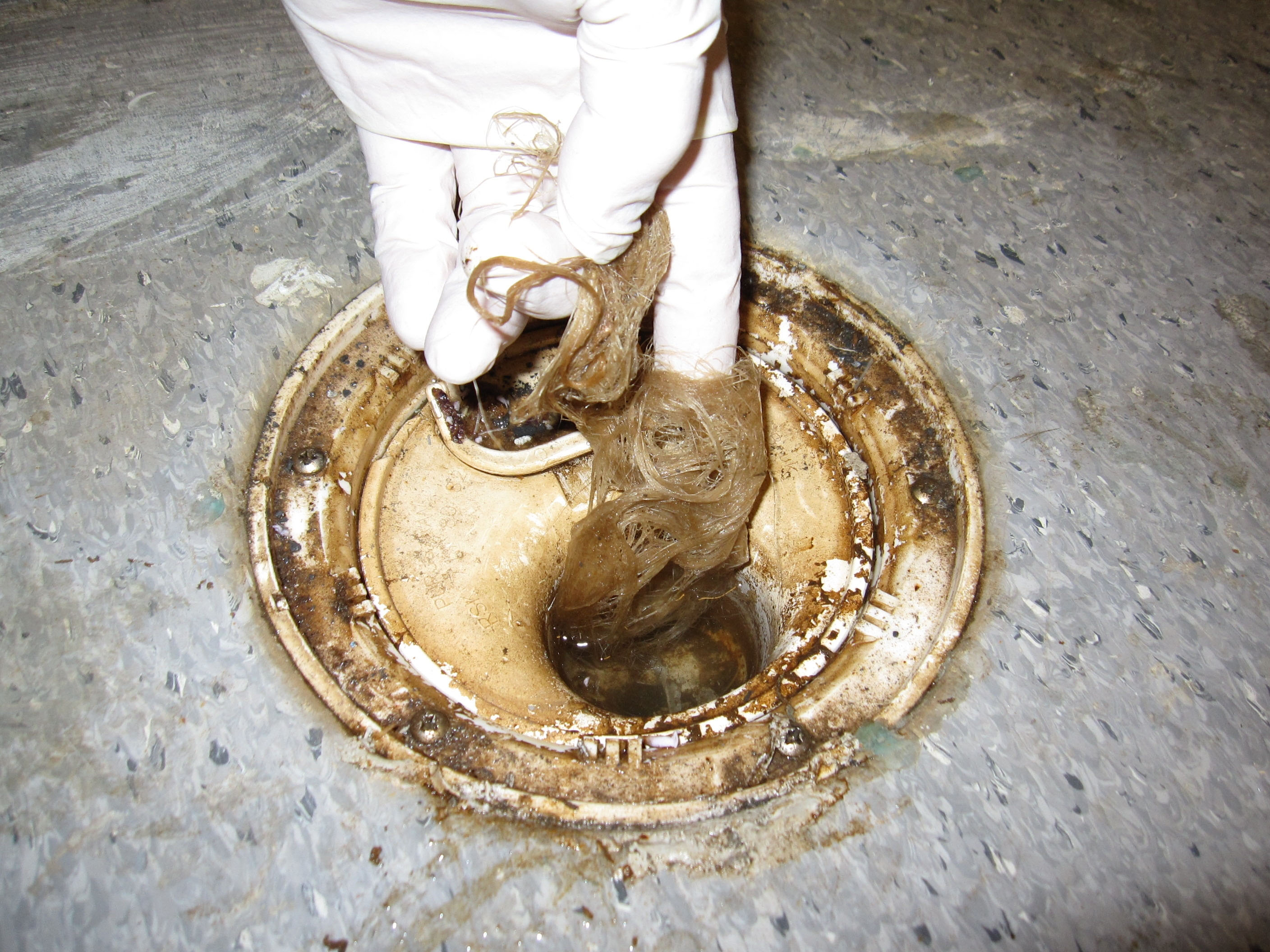 Vinylbelegg vaskerom