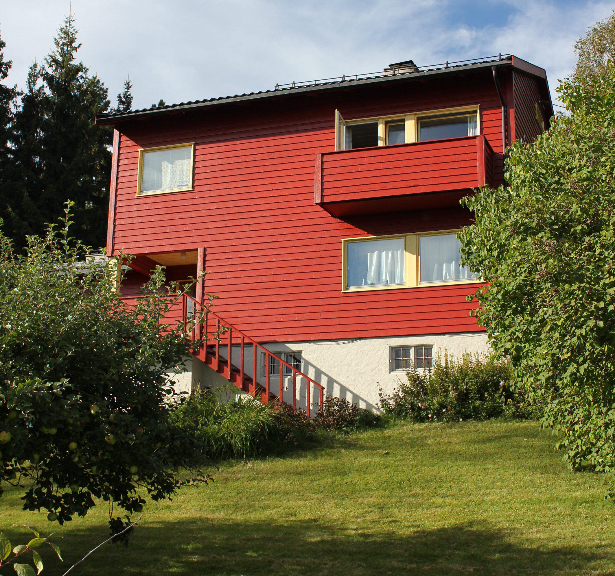 Hvor blankt skal huset være?