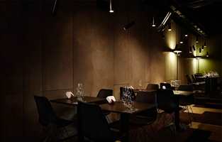 <b>TEPPEGULV:</b> Restaurant Snapphane i Malmö har valgt teppefliser fra Interface. 