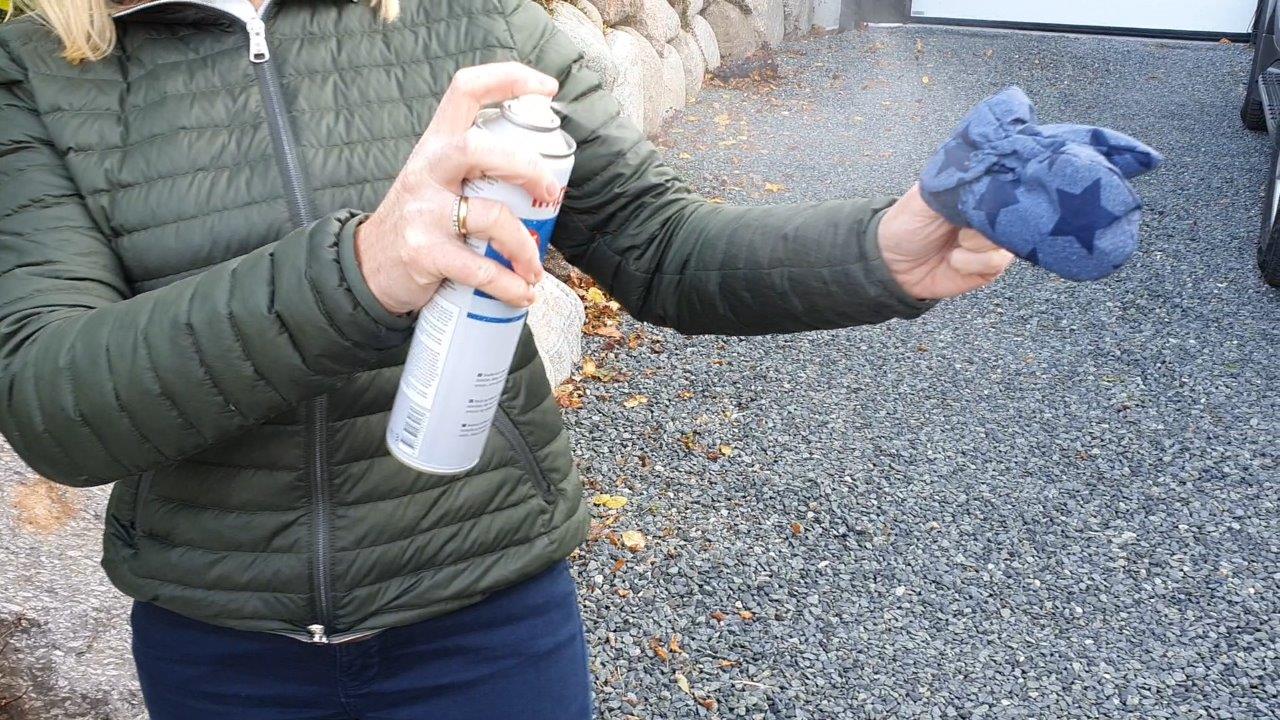 pray med 20-30 cm avstand