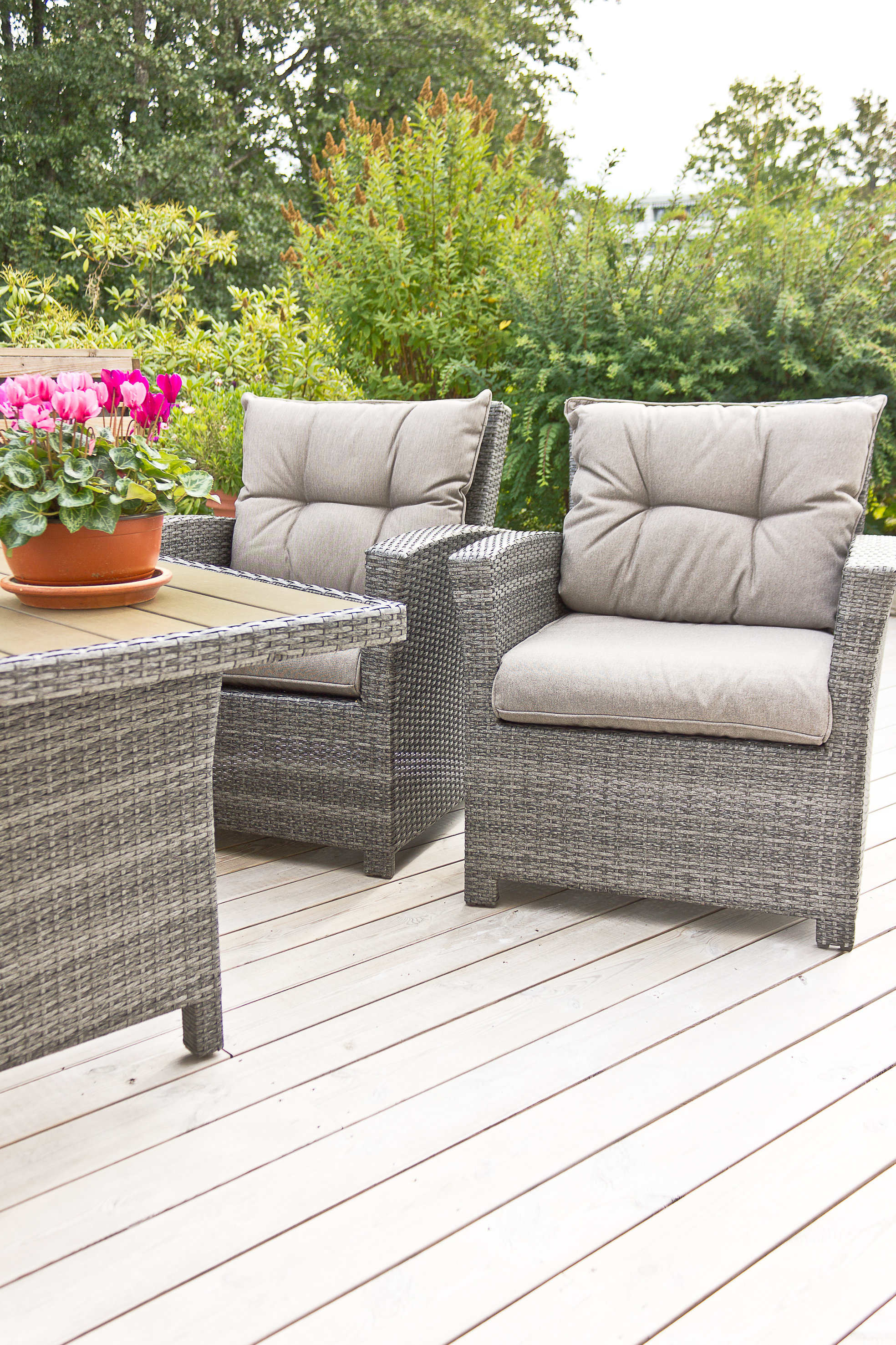 Sioo:x sølvgrå terrasse