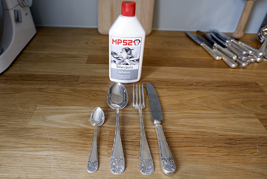 Slik får du sølvet skinnende blankt