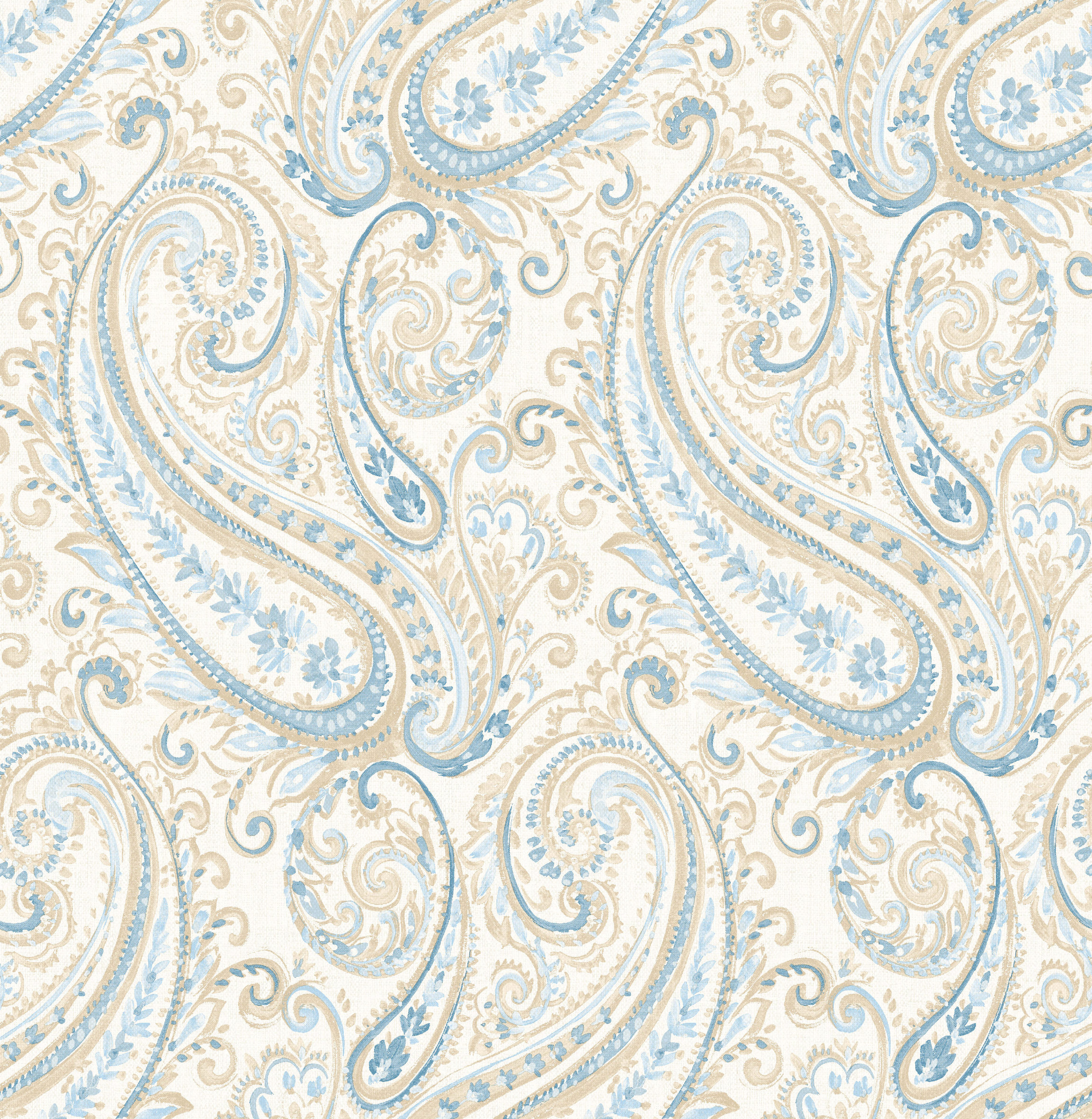 LYST OG LETT: Med dette tapetet fra Fantasi Interiør blir stilen lys og vennlig.