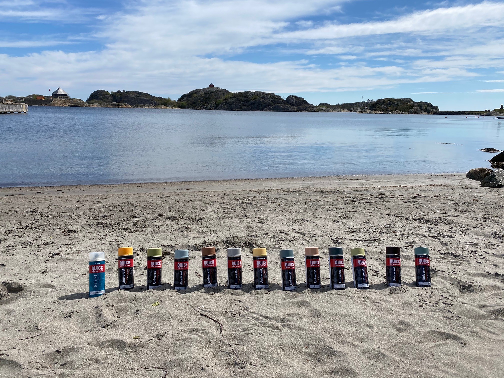 4 ting å male med Quick Bengalack i sommer