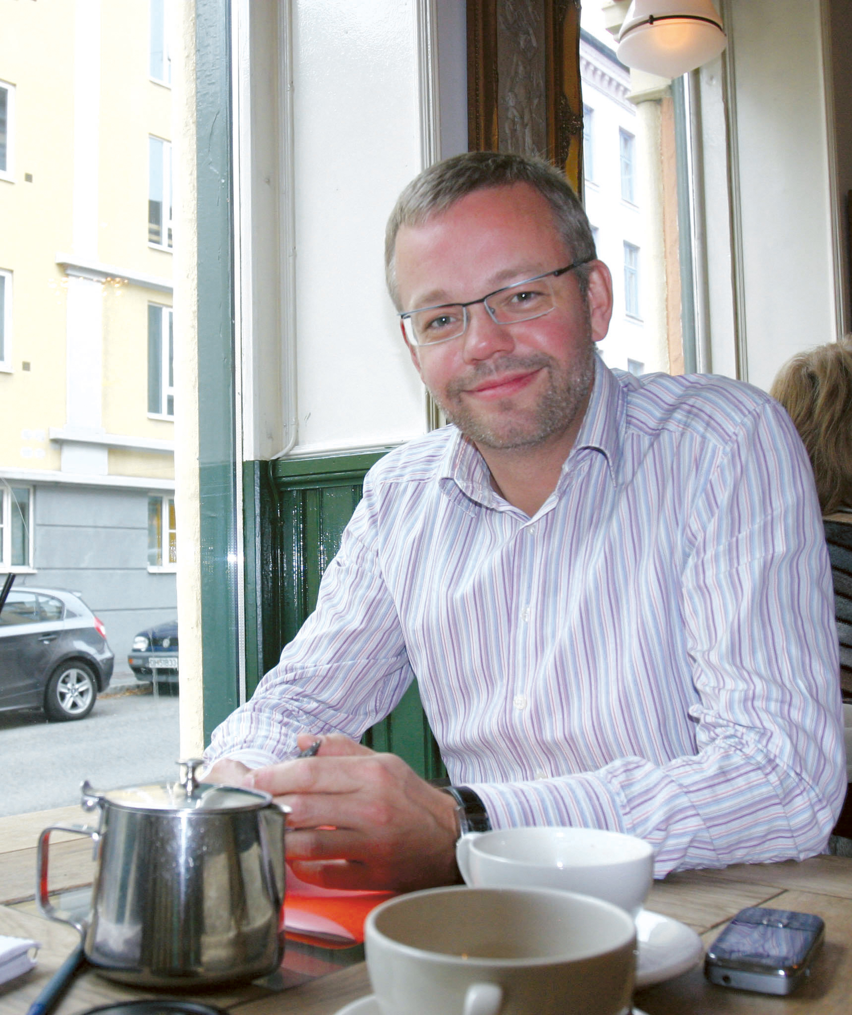 Interiørarkitekt Trond Ramsøskar.