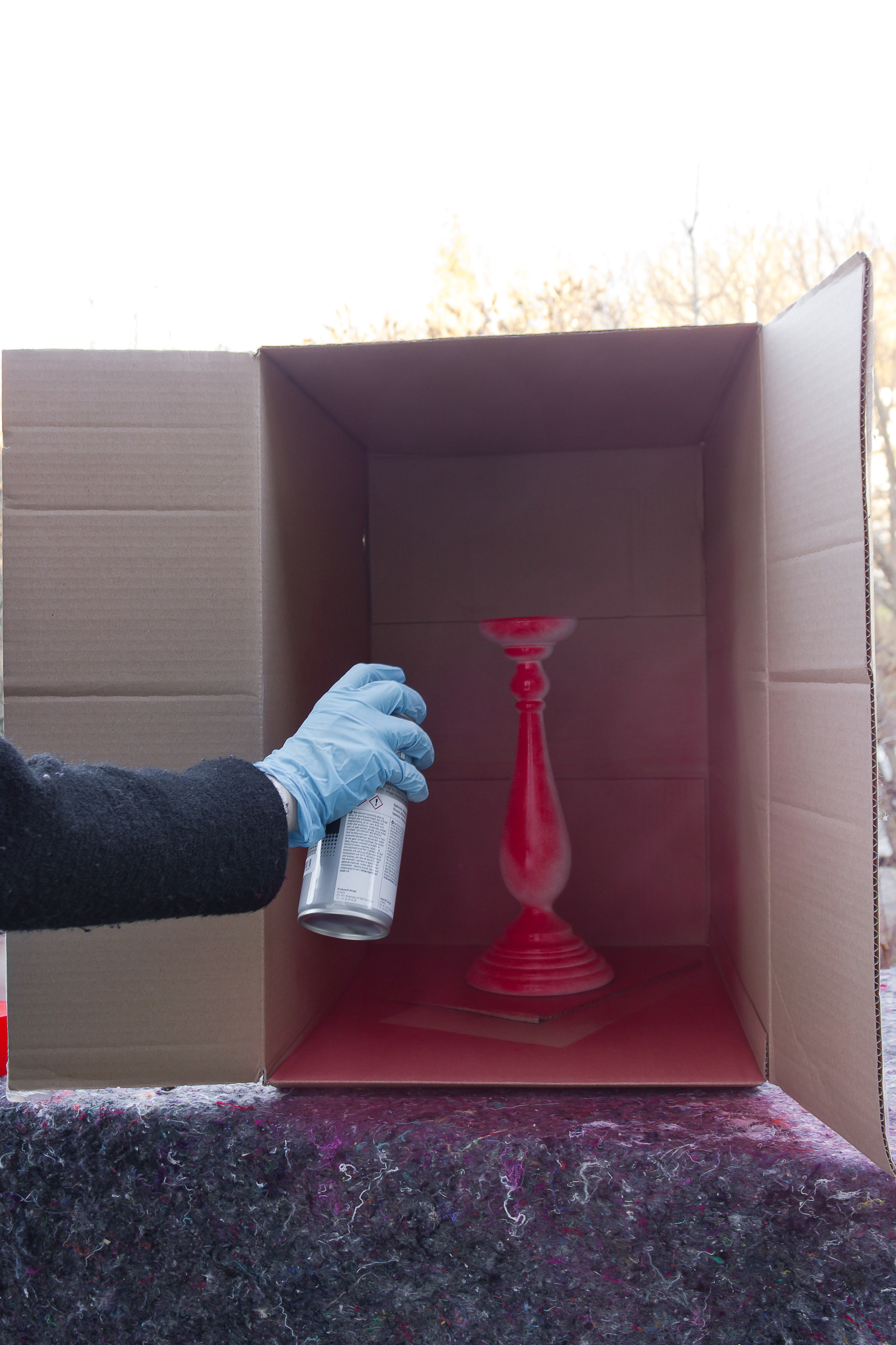 Quick Bengalack rød