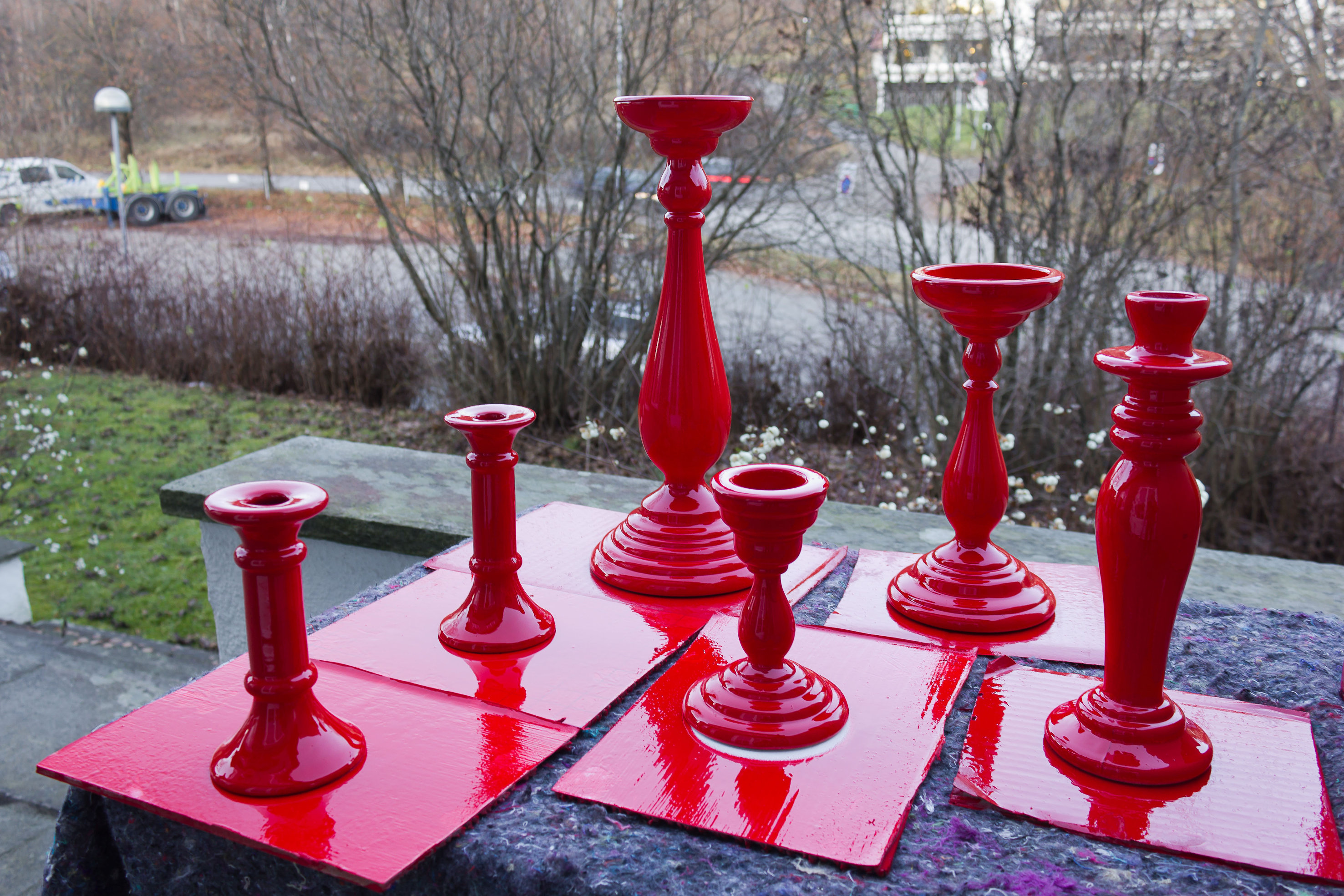 Nye, gamle lysestaker til jul