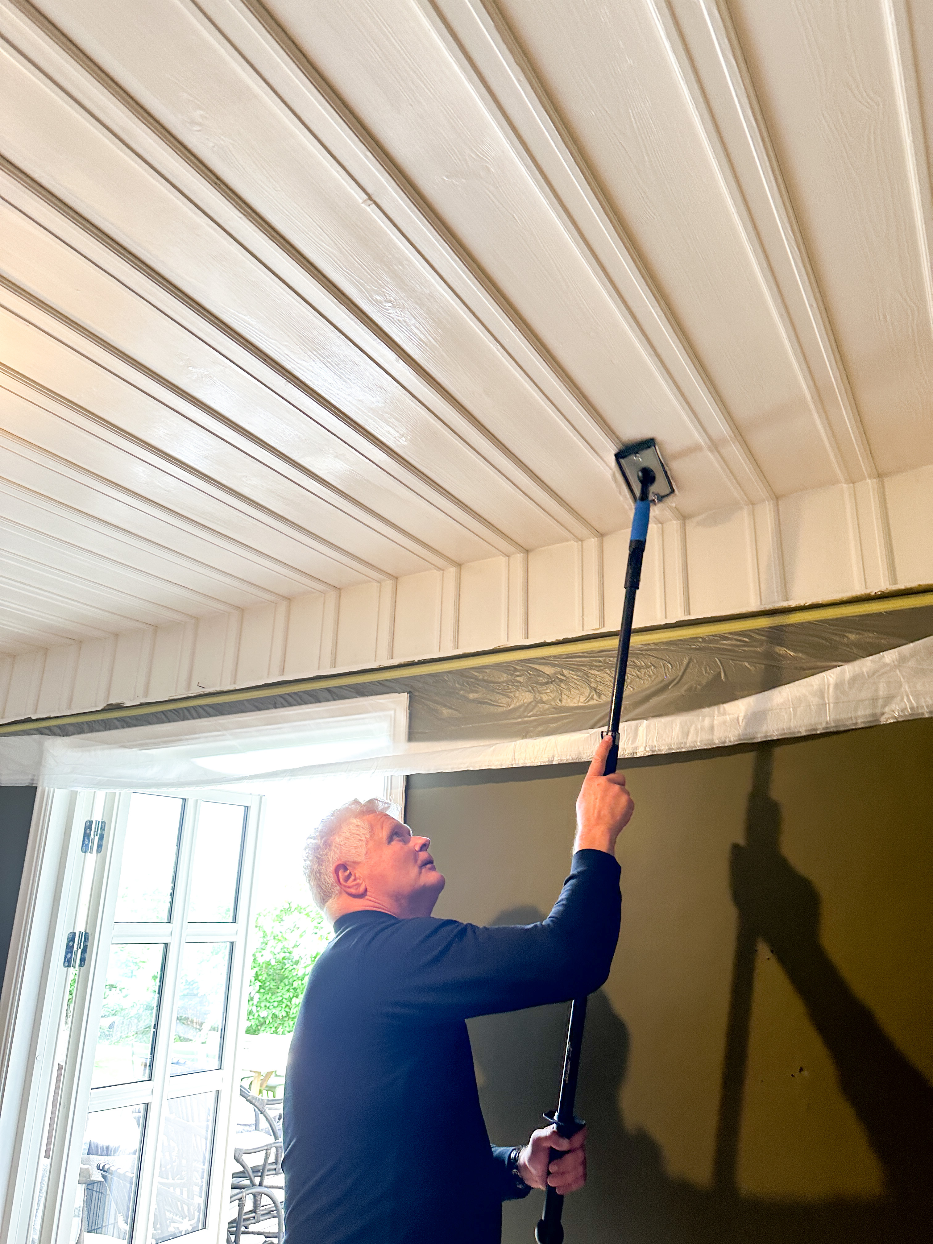 tak vask mann hvitt grønt