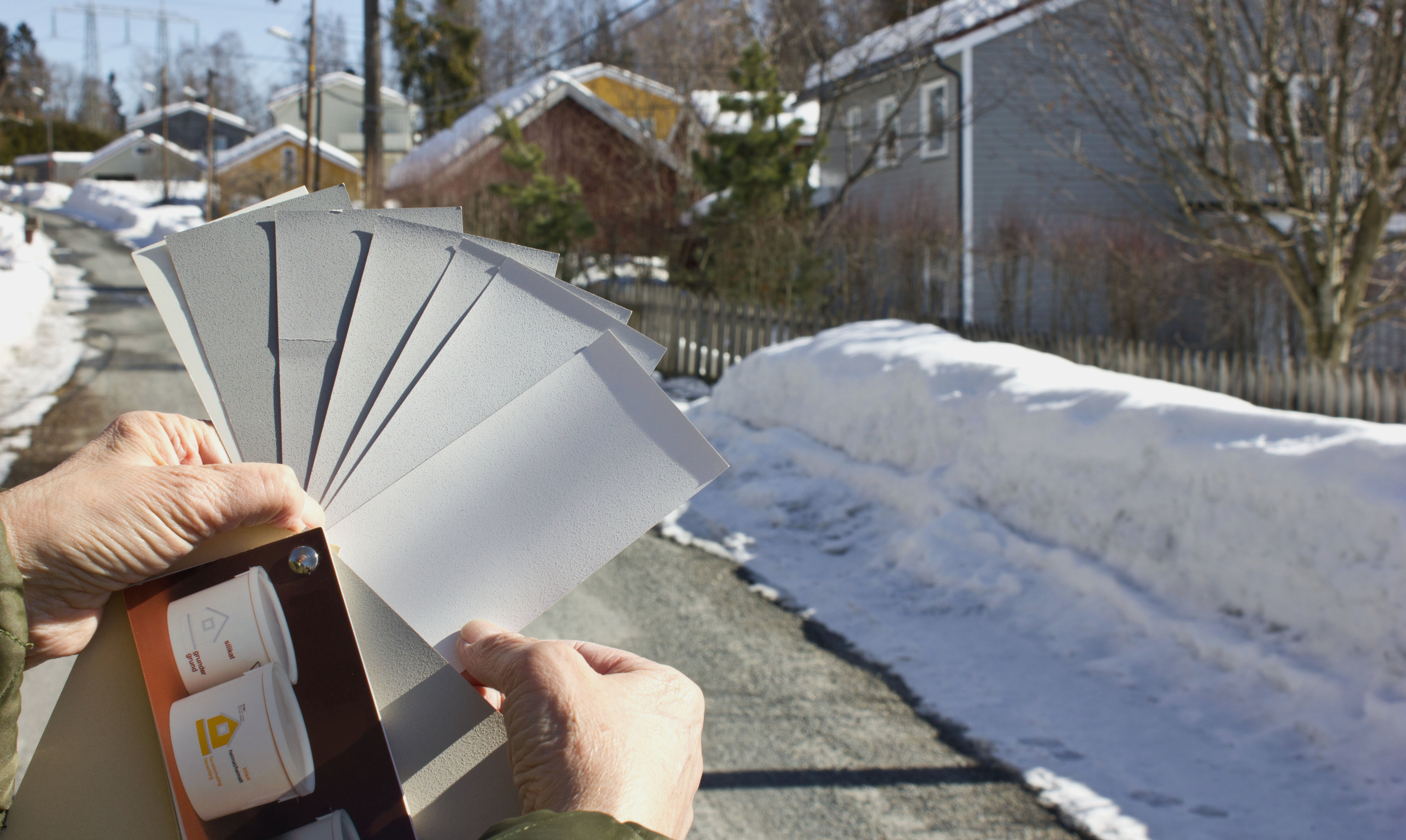 Start jakten på husfarge nå