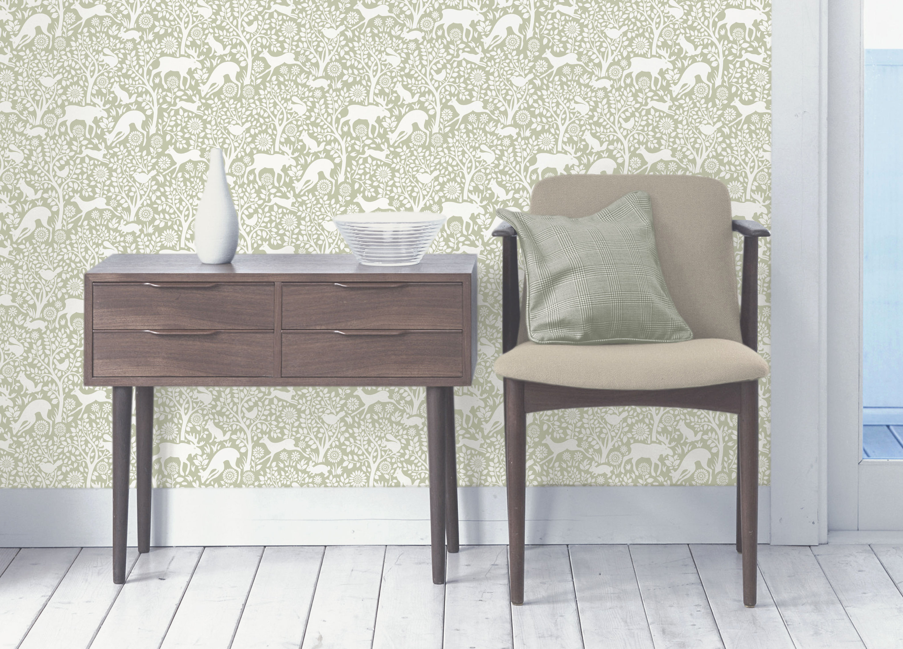 Norsk skog til veggs