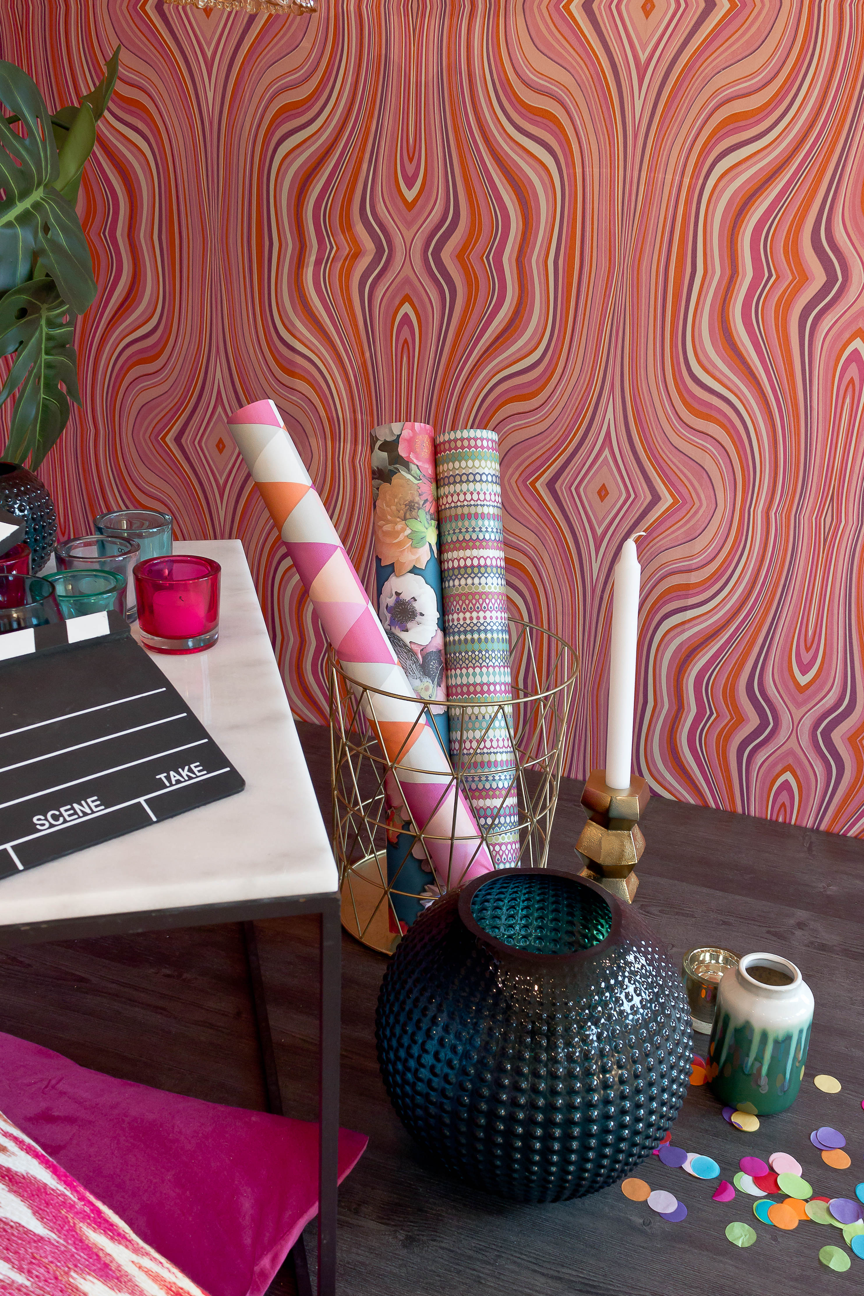 På messe i august ble fire trendtemaer presentert, deriblant Lekent & Fargerikt.