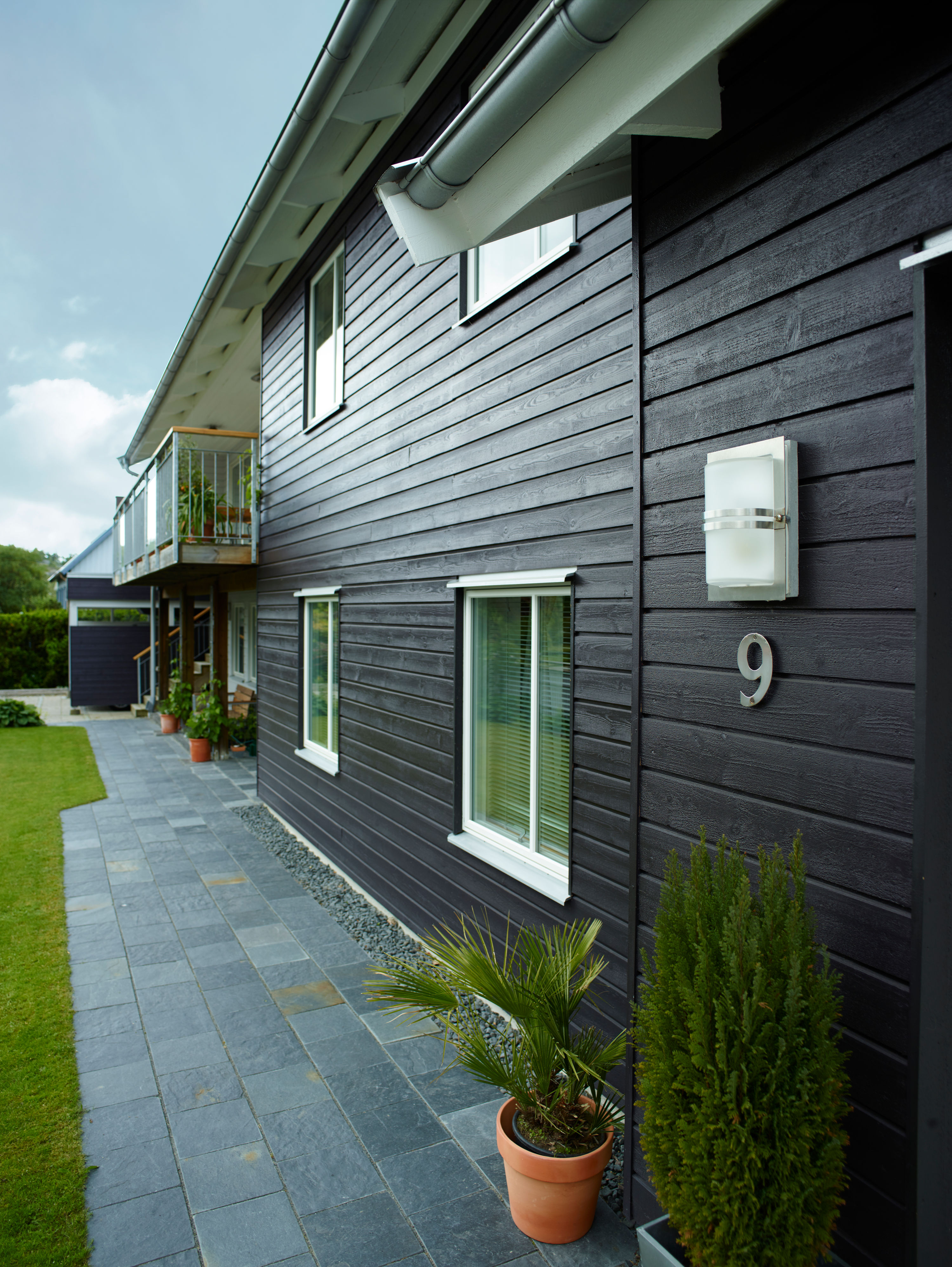 De vanligste husfargene