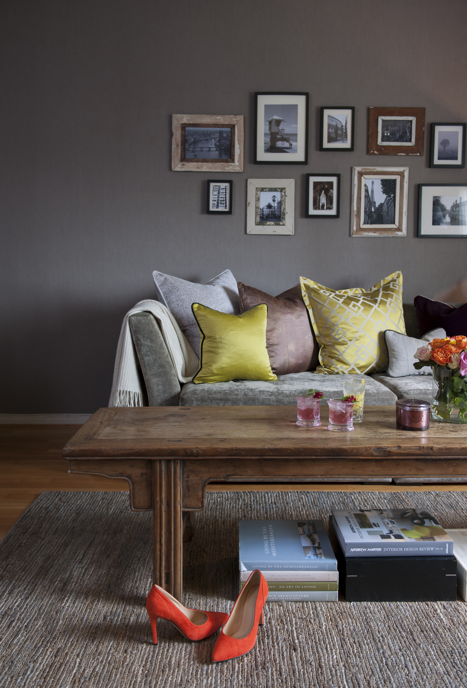 FARGESYMFONI: Deilige farger i ymse valører samlet.