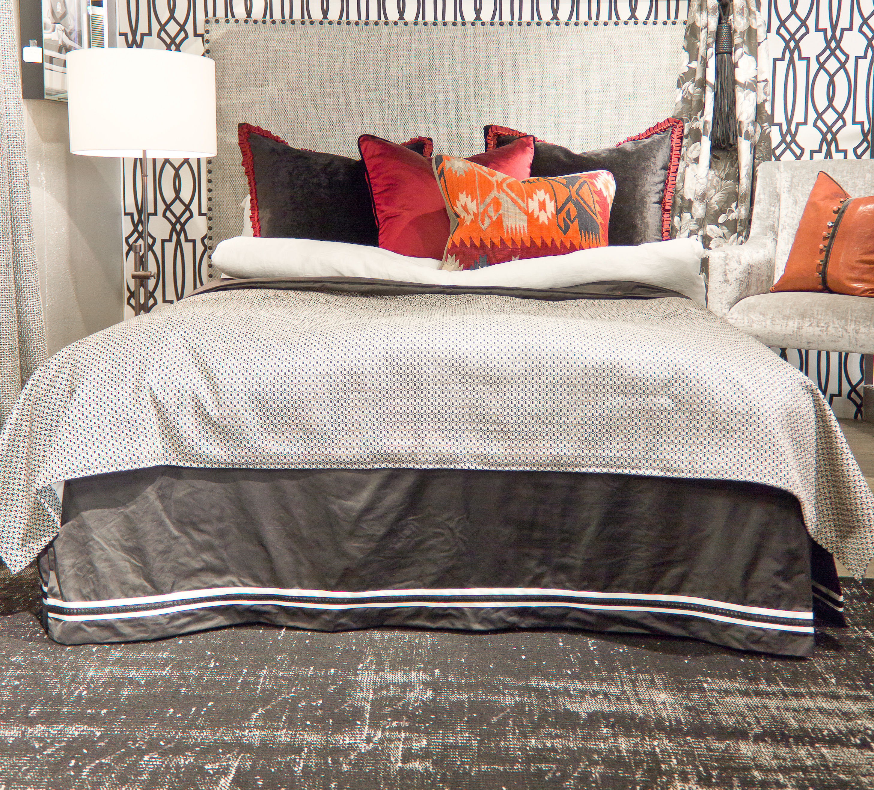 Fremhevet sengeskjørt