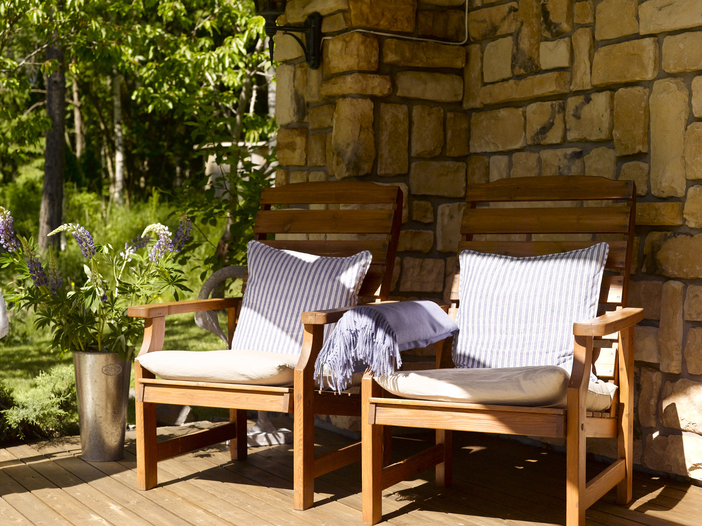 Ta vare på hagemøblene