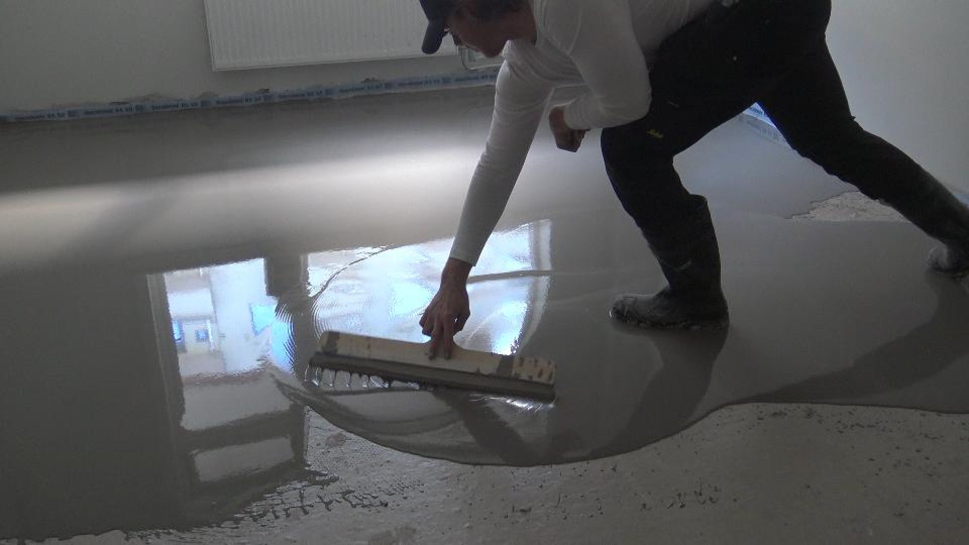 Slik avretter du gulvet 