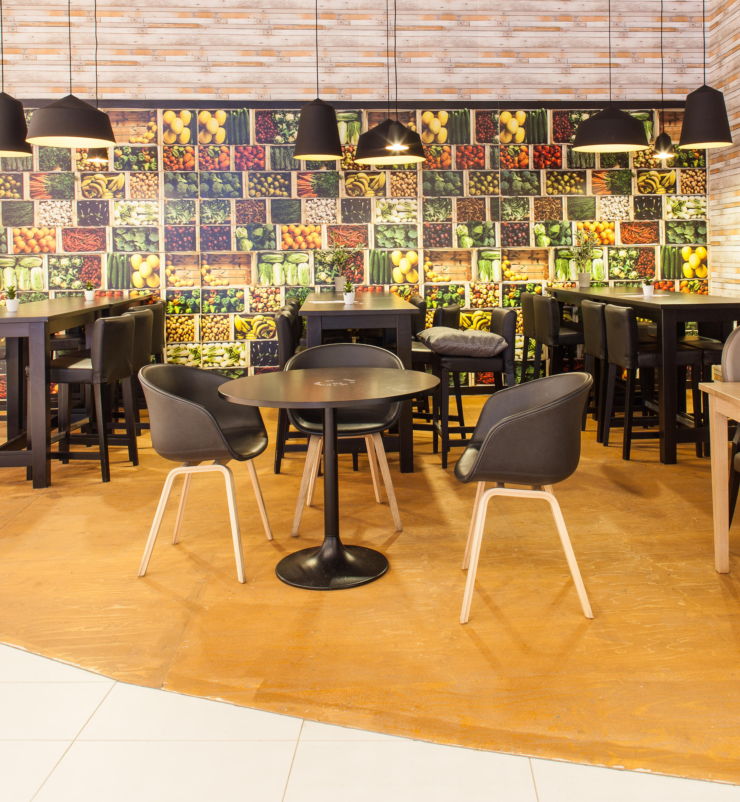 Tapet vokser i kresent marked