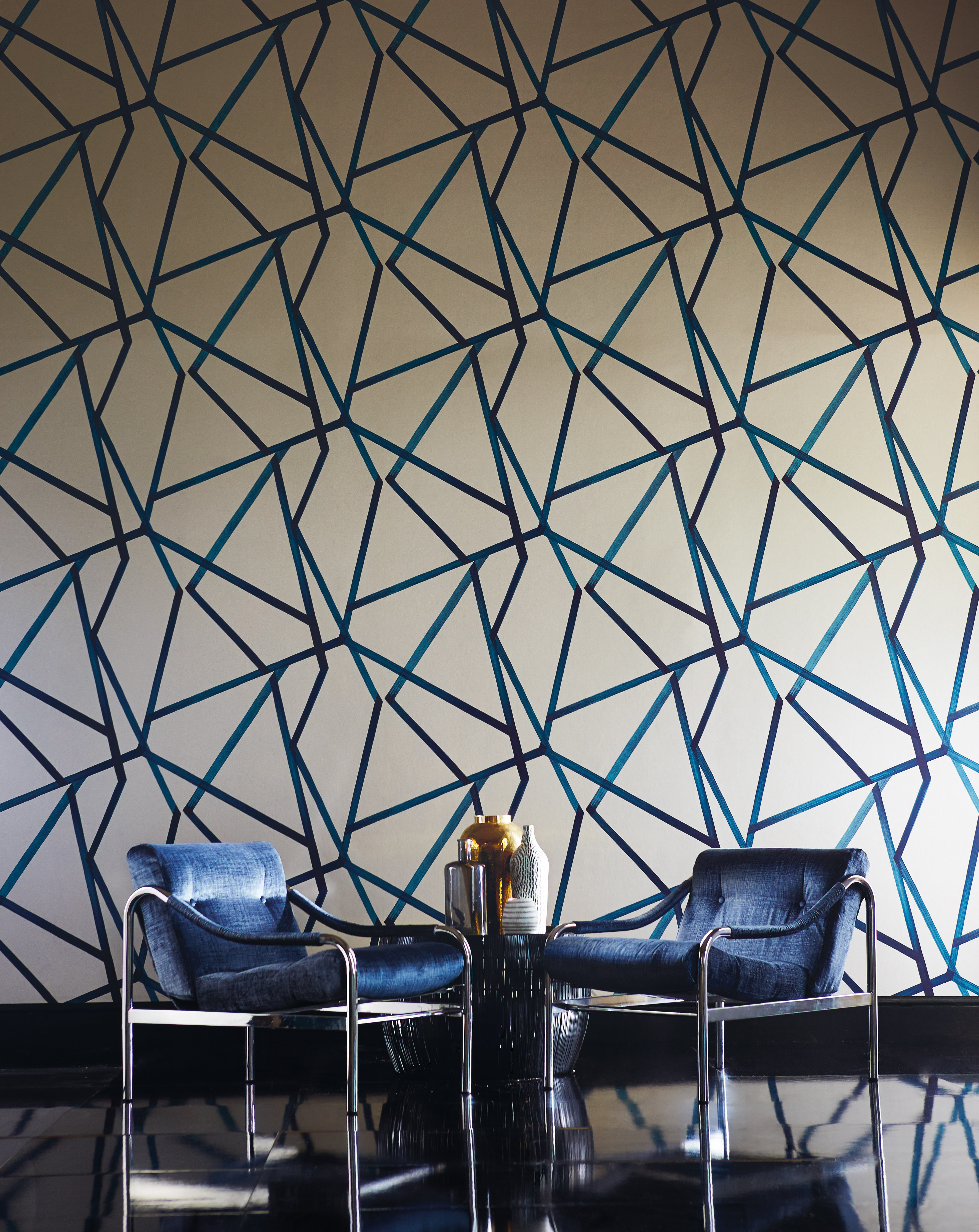 Tapetkolleksjonen Momentum fra Harlequin/Tapethuset.