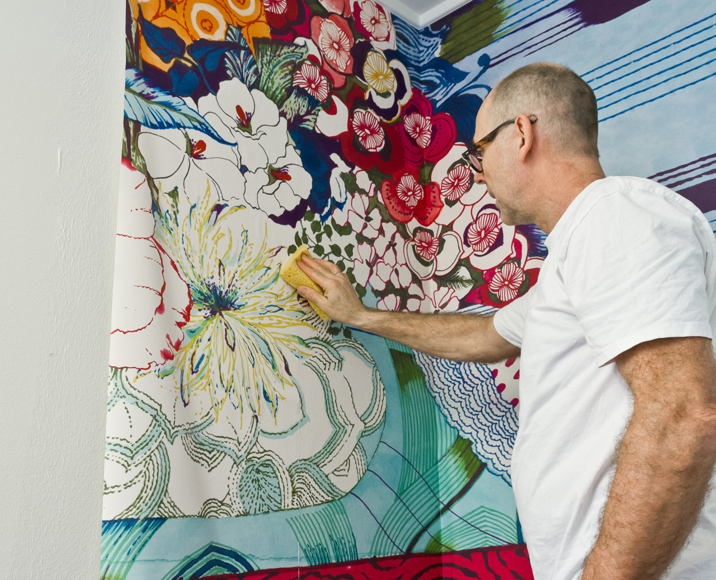 Slik setter du opp tapet