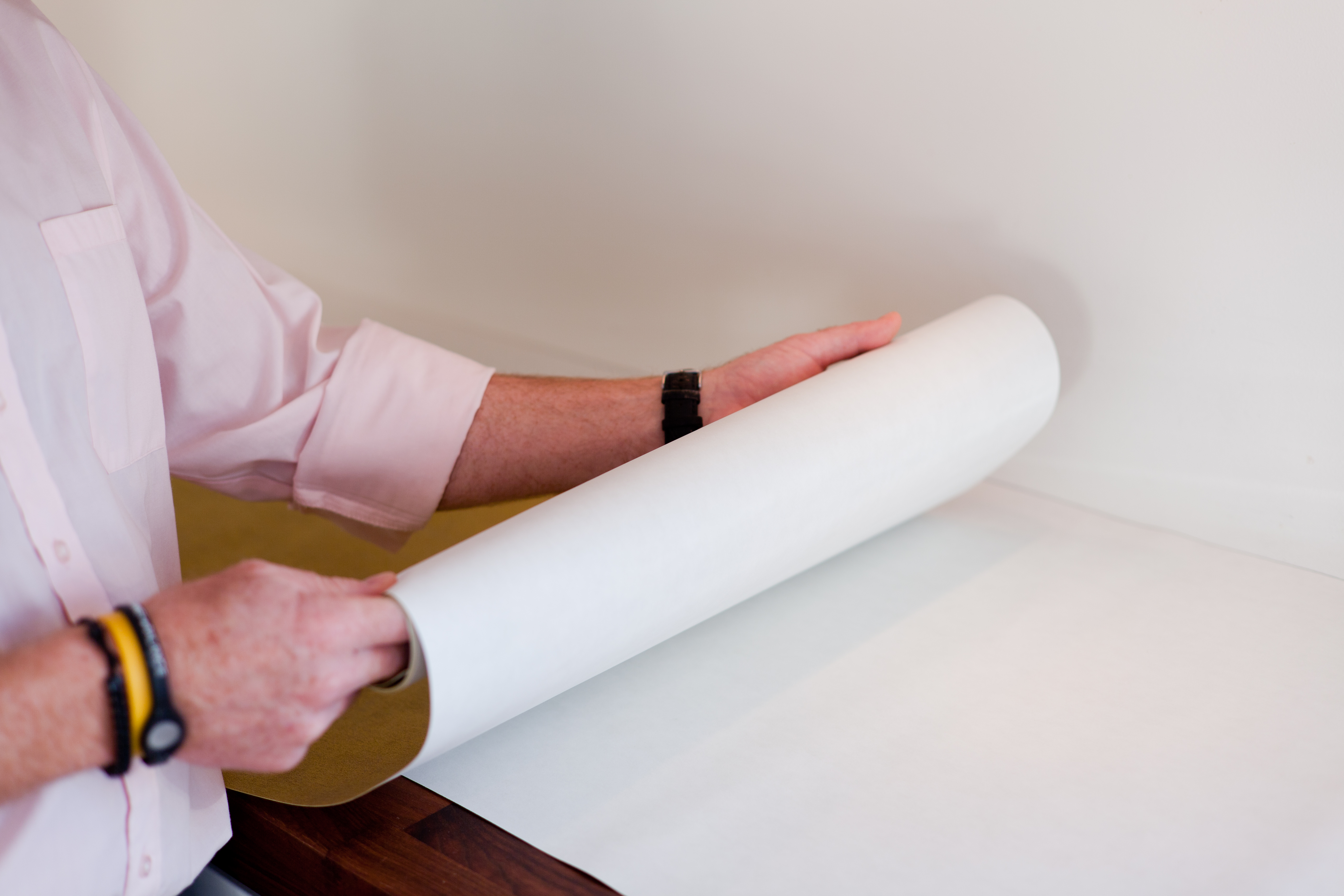 Tapet over kjøkkenbenken