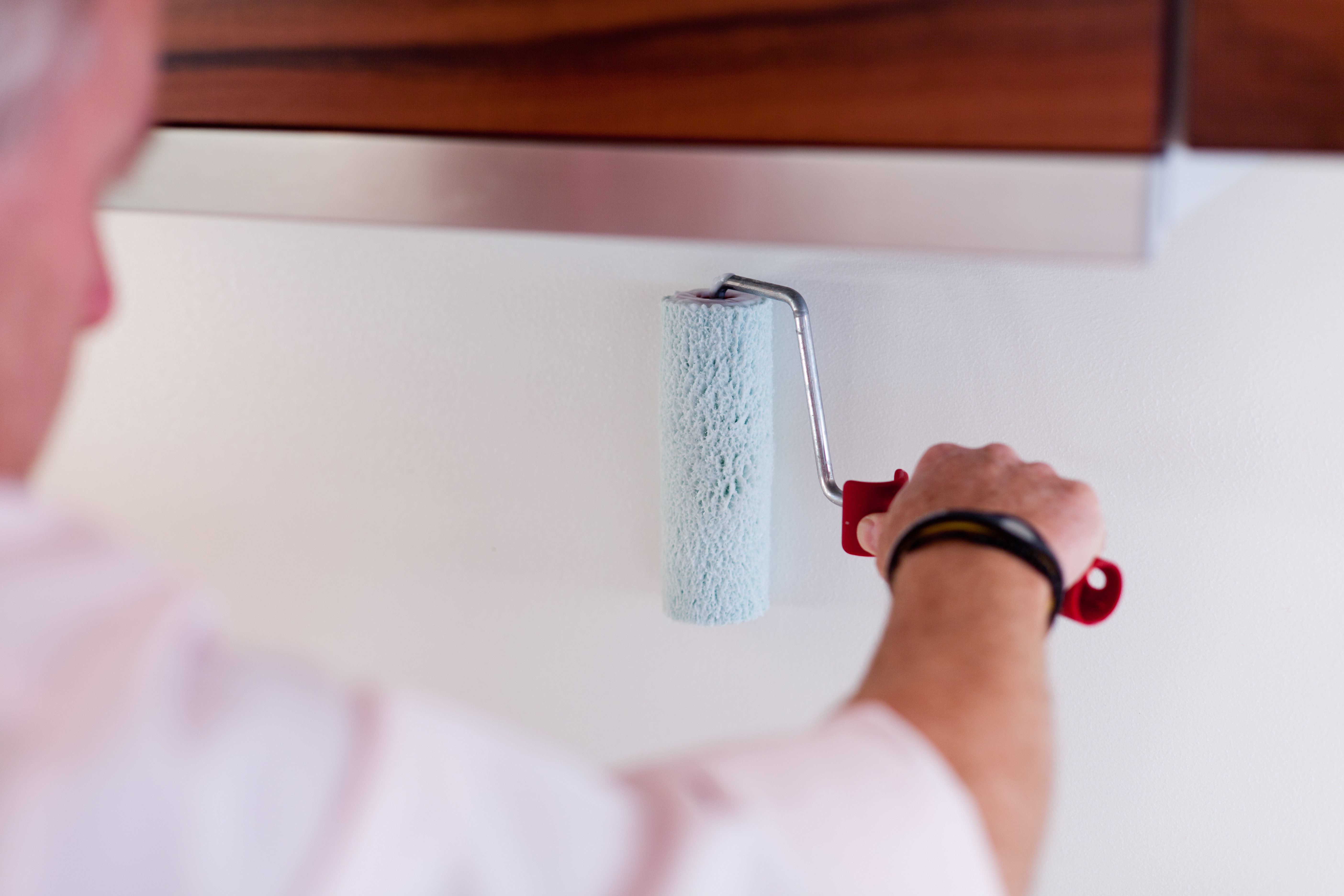 Tapet over kjøkkenbenken