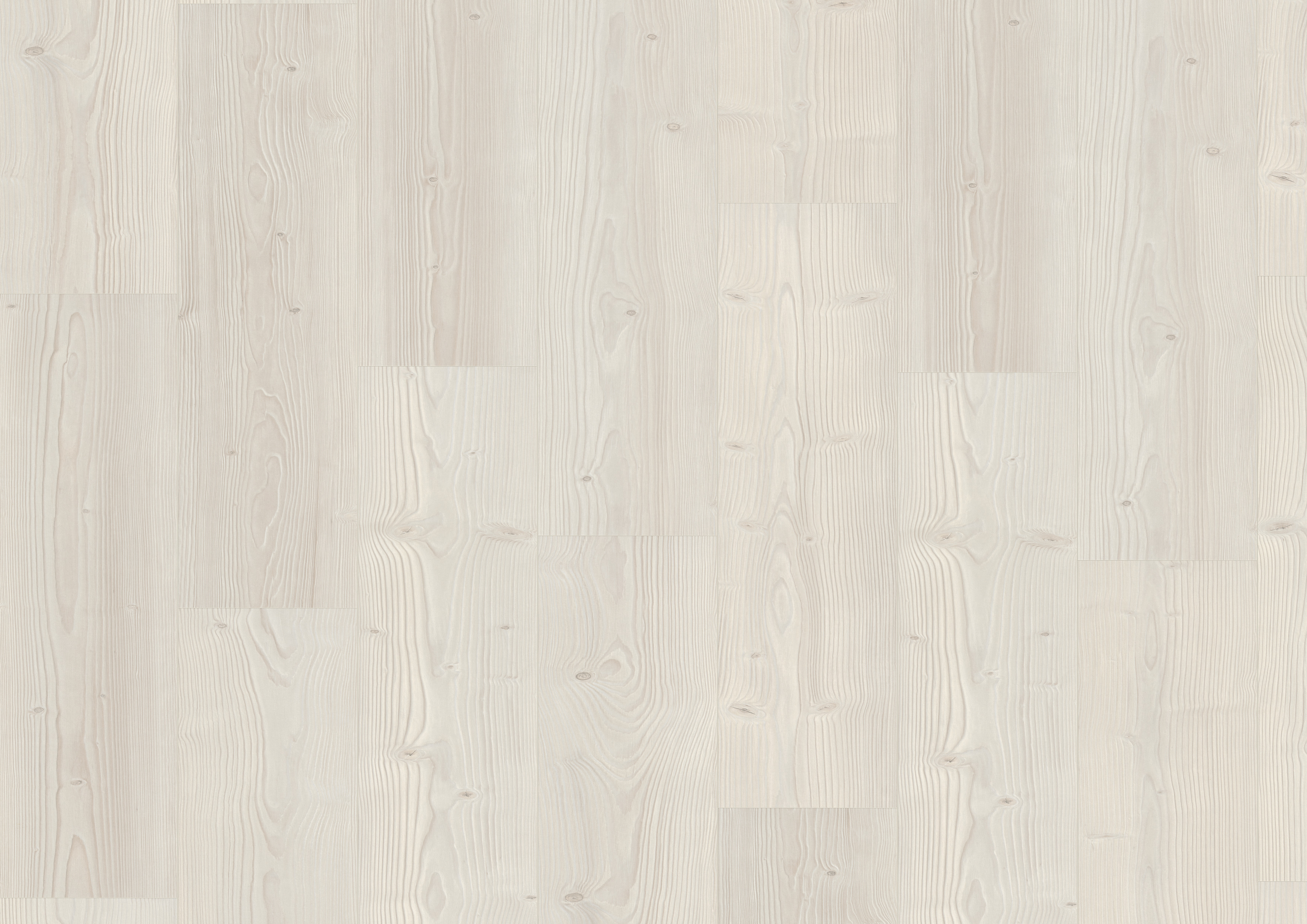 Nærbilde av gulvet Handbrushed pine white