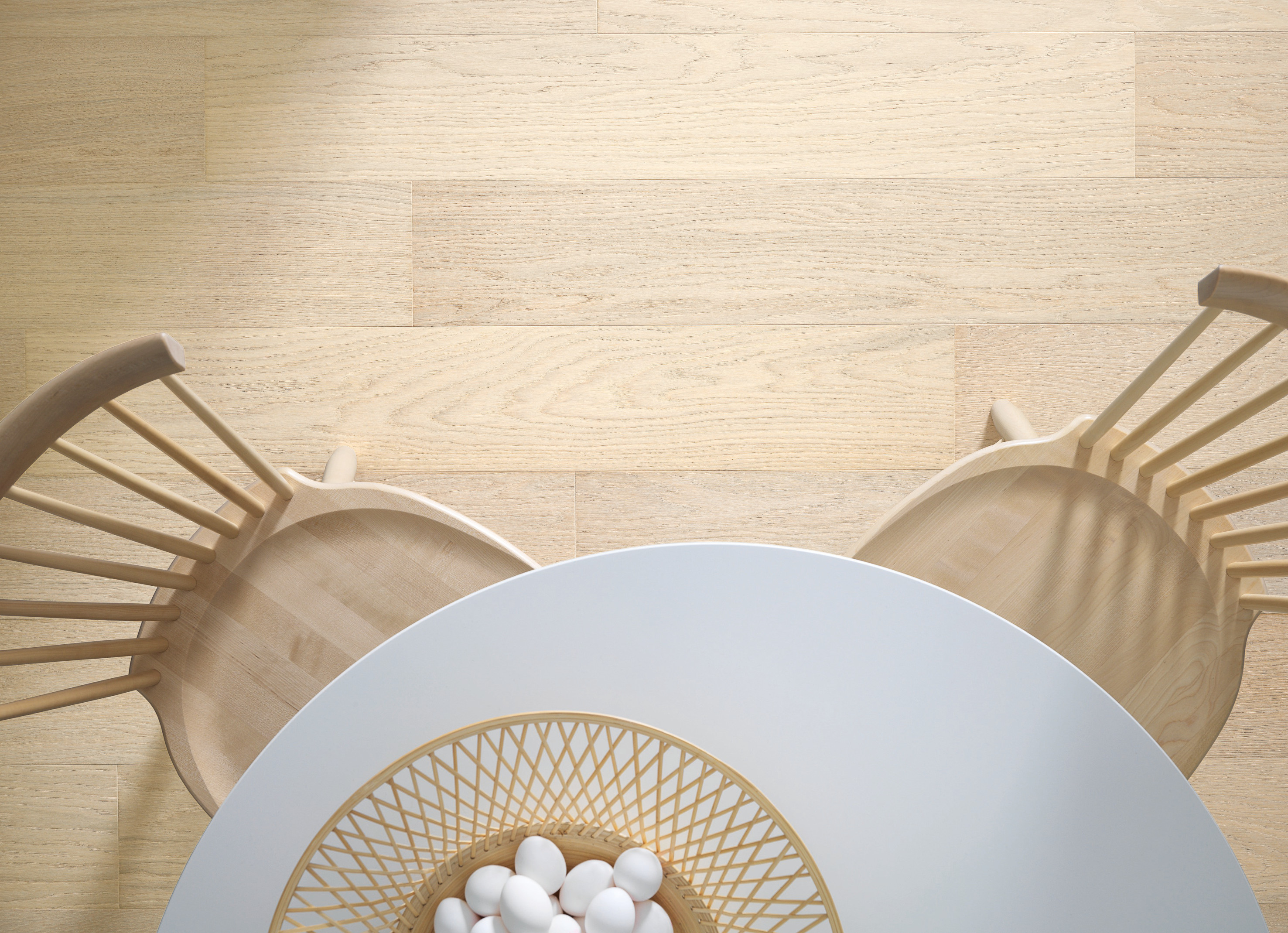 Tynn og praktisk parkett