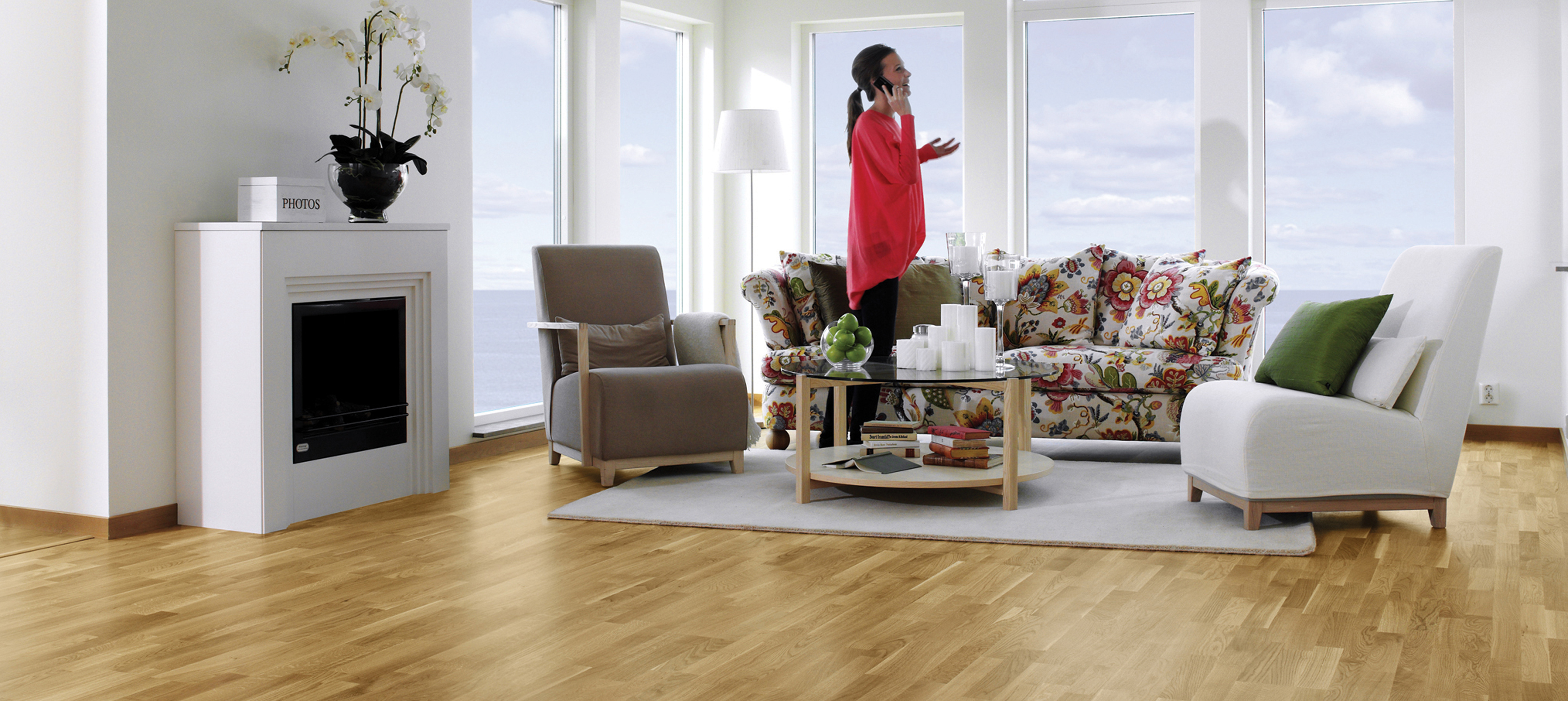 Sett deg på gulvet når du velger veggfarge