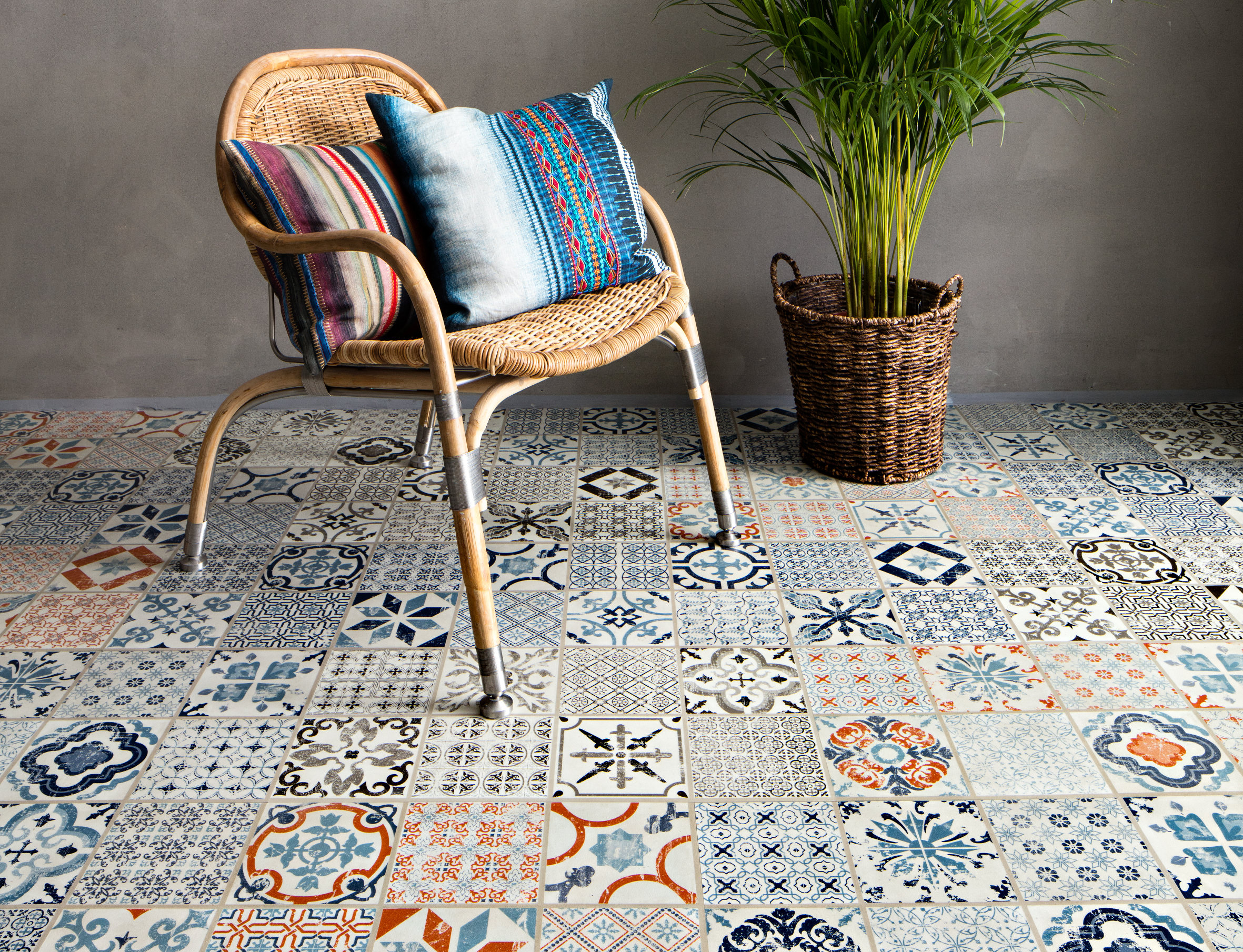 Klikk deg et marokkansk gulv