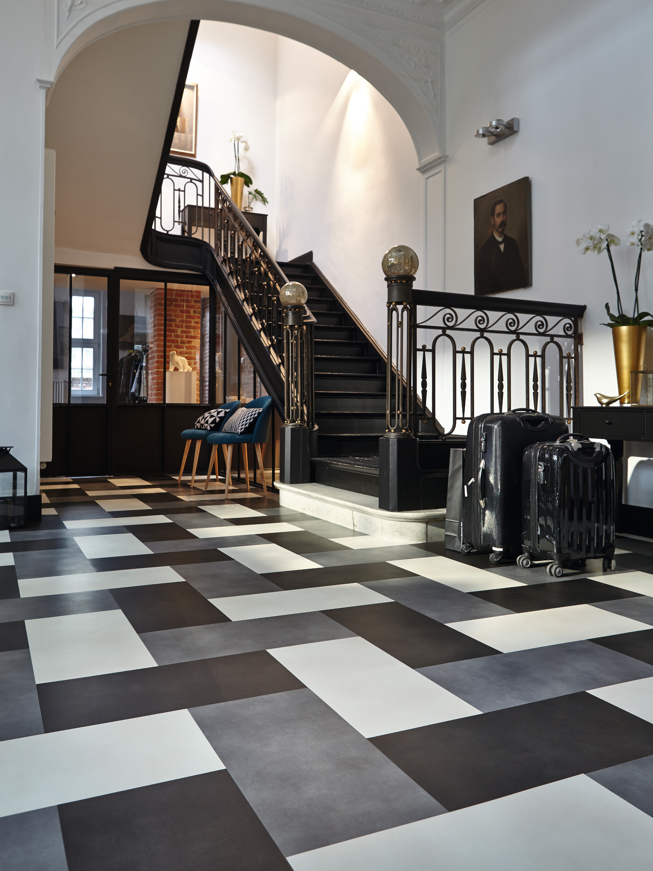 Vi henter inspirasjon fra historien og skaper nye uttrykk. (Foto: Tarkett)