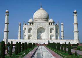 Kontrastenes land. Her Taj Mahal i Agra.