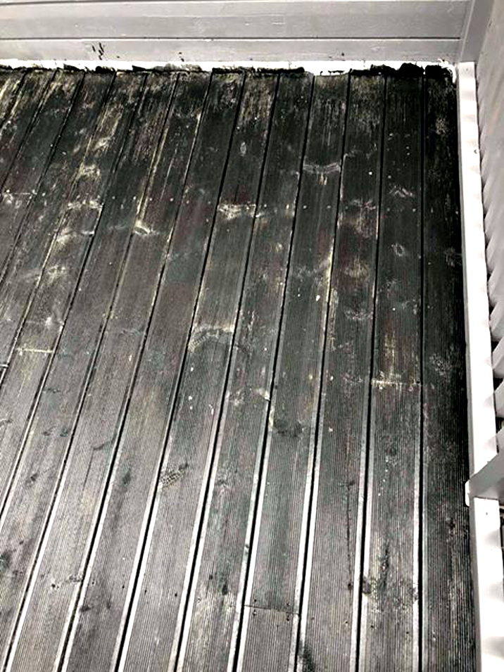 Hvorfor får vi skjolder i terrassebeisen?