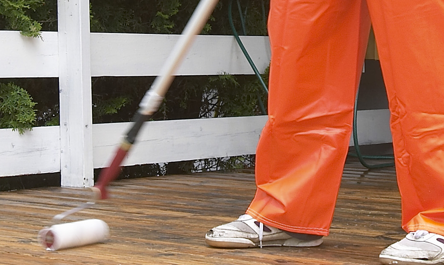 Ren terrasse - ingen kunst