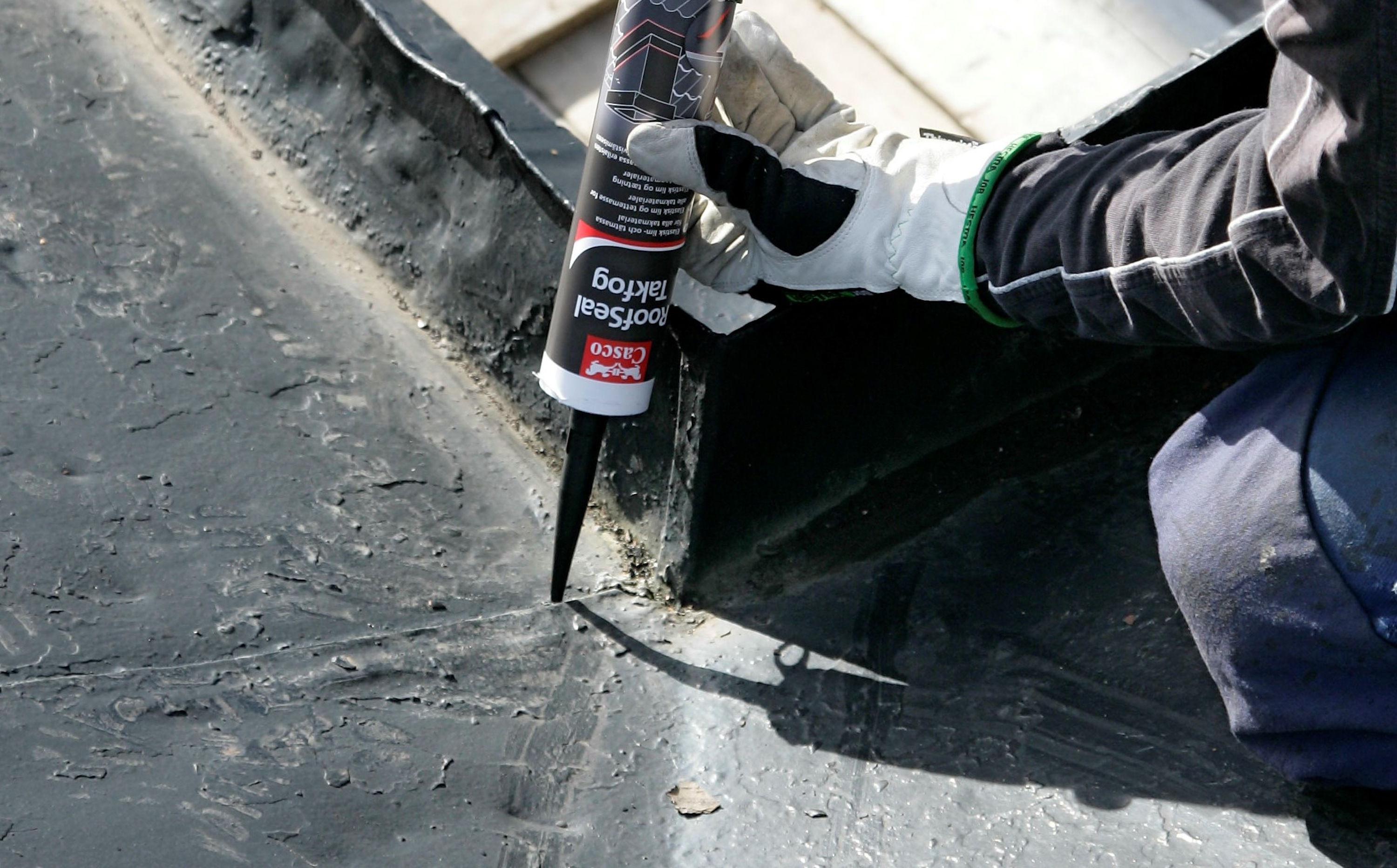 tetting av takplater